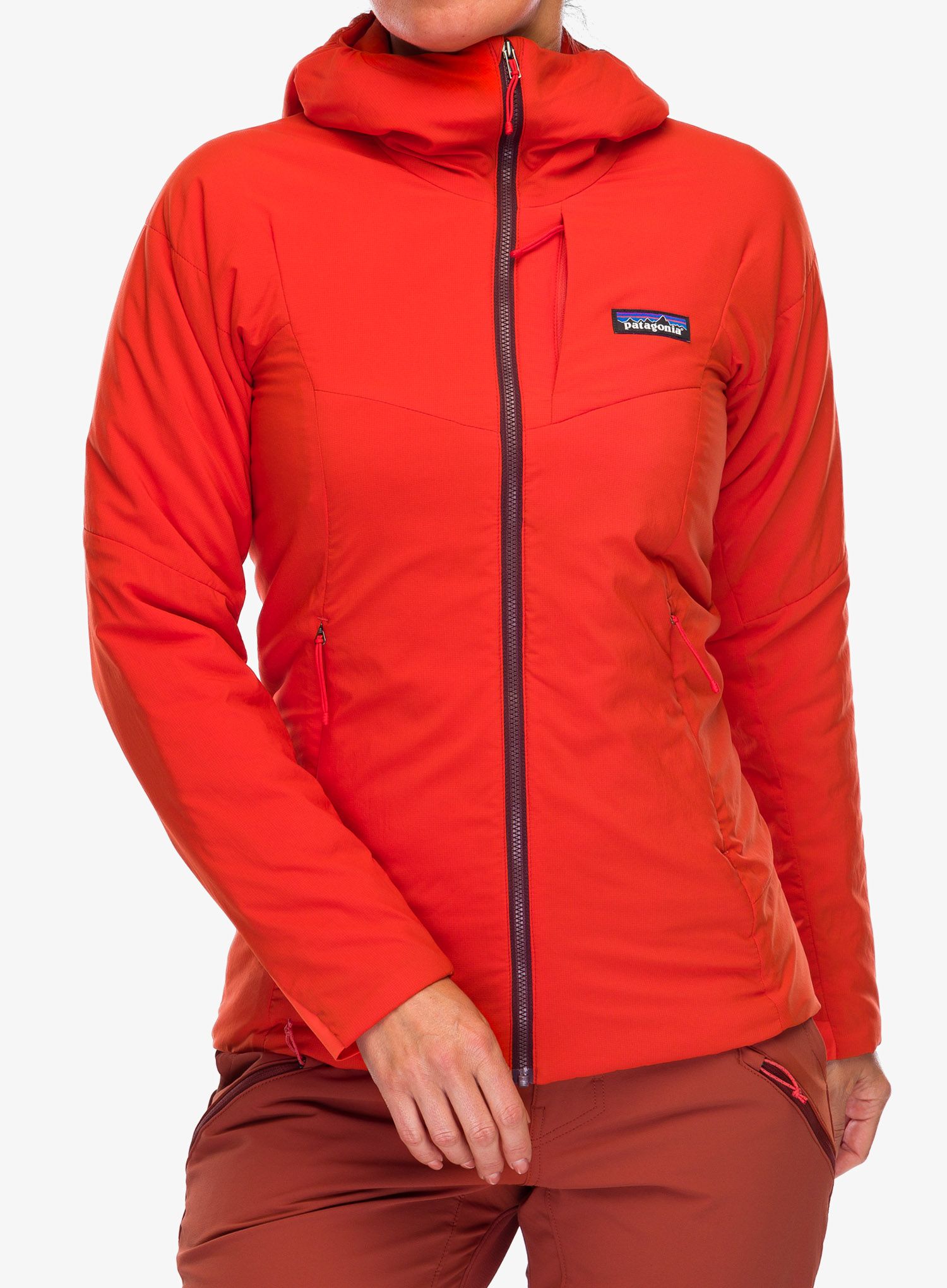 Dámská zateplená bunda Patagonia Nano-Air Hoody - red