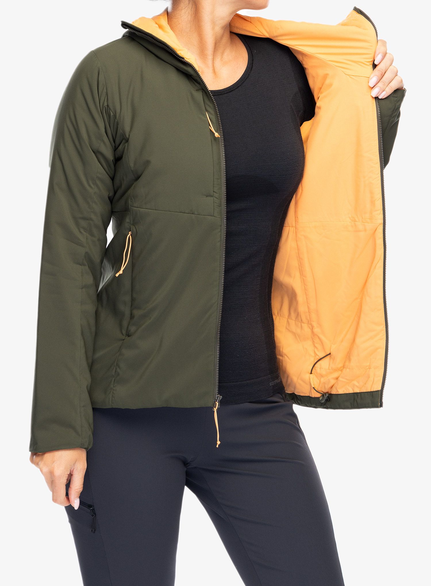 Zateplená bunda dámská Patagonia Nano-Air Hoody - pine needle green