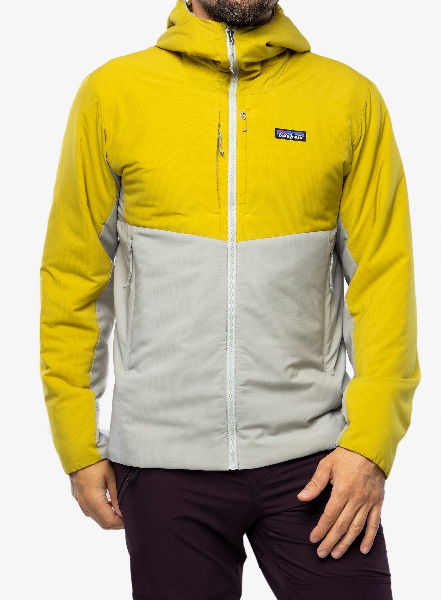 Zateplená bunda Patagonia Nano-Air Hoody - sleet green