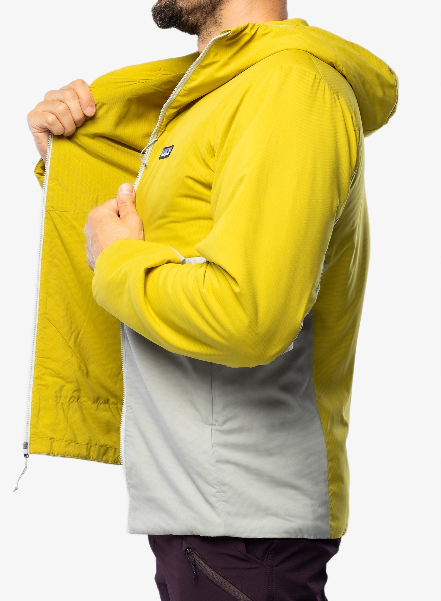 Zateplená bunda Patagonia Nano-Air Hoody - sleet green