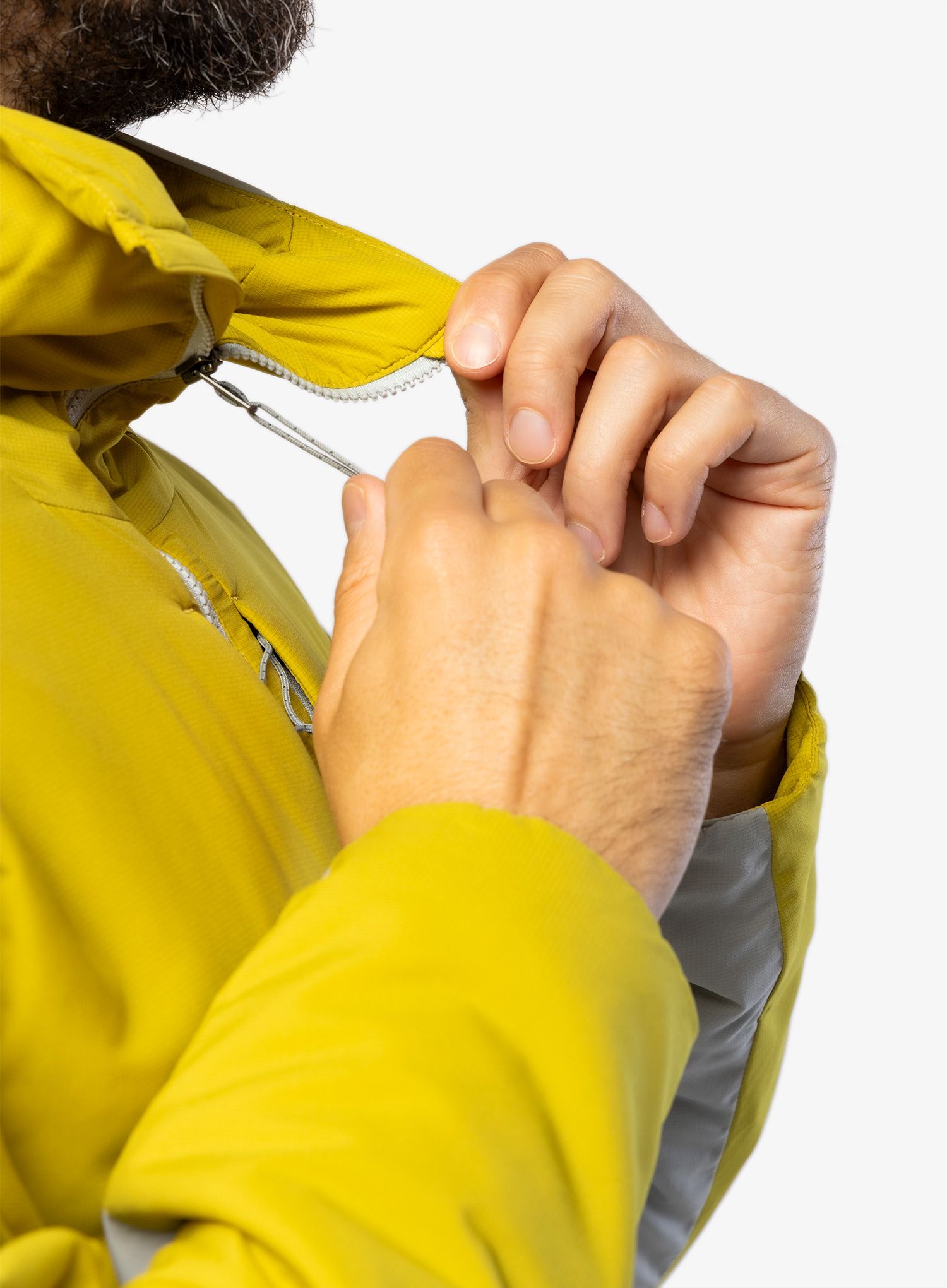 Zateplená bunda Patagonia Nano-Air Hoody - sleet green