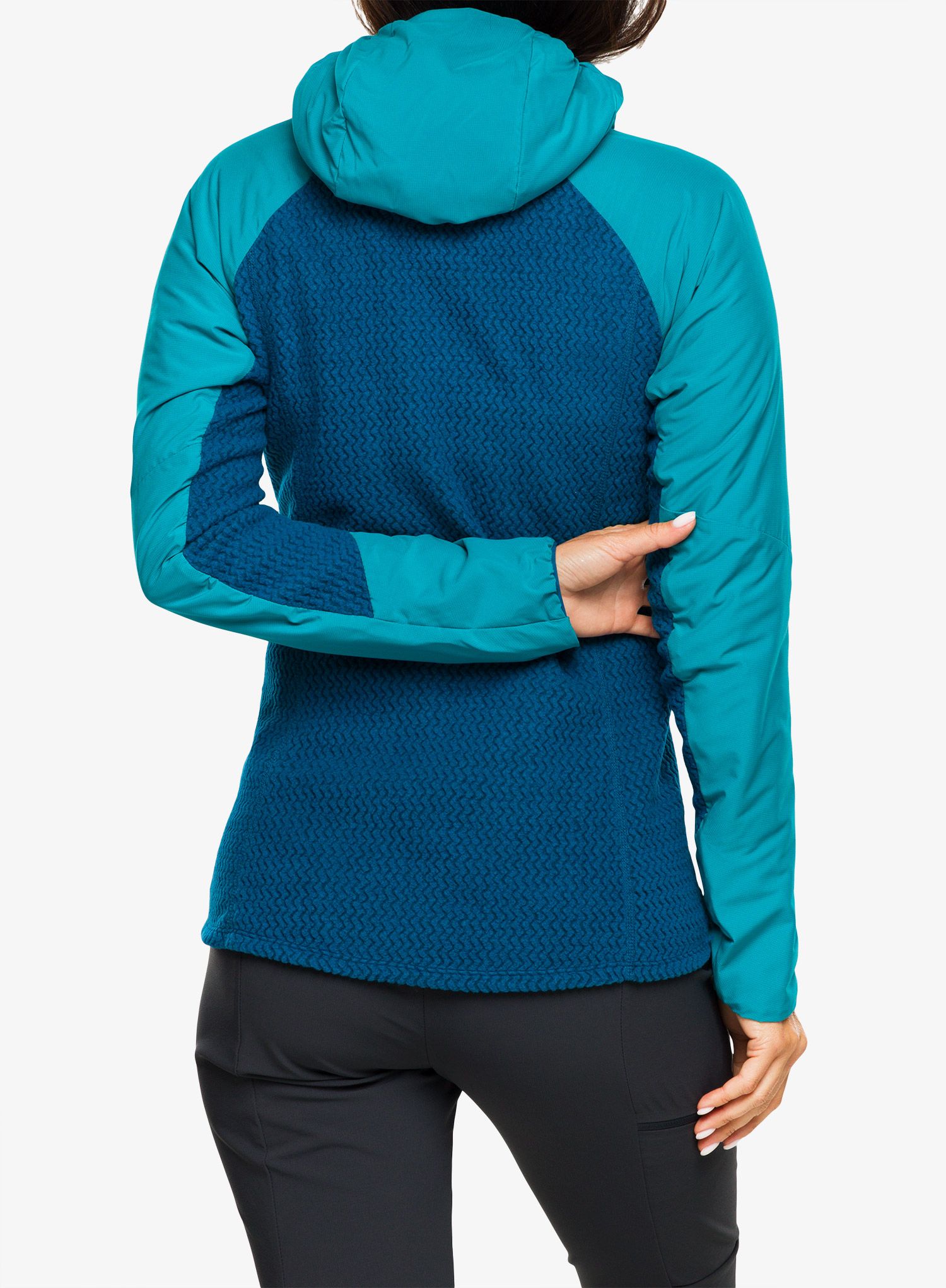 Dámská bunda Patagonia Nano-Air Light Hybrid Hoody - belay blue