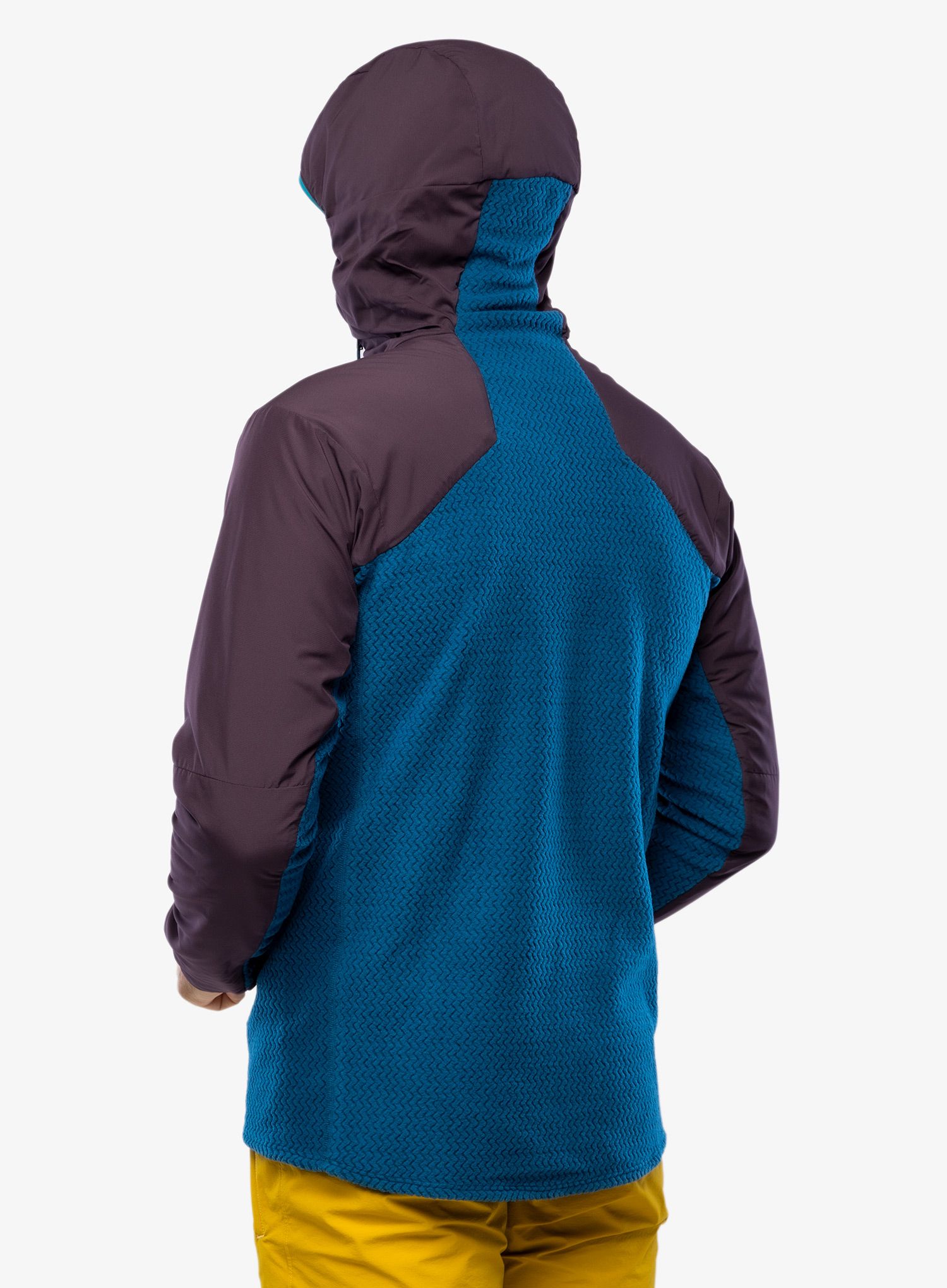 Pánská bunda Patagonia Nano-Air Light Hybrid Hoody - obsidian plum