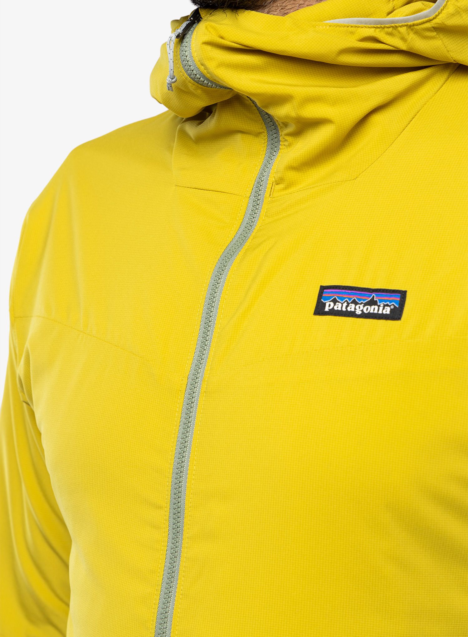 Hybridní bunda Patagonia Nano-Air Light Hybrid Hoody - shrub green
