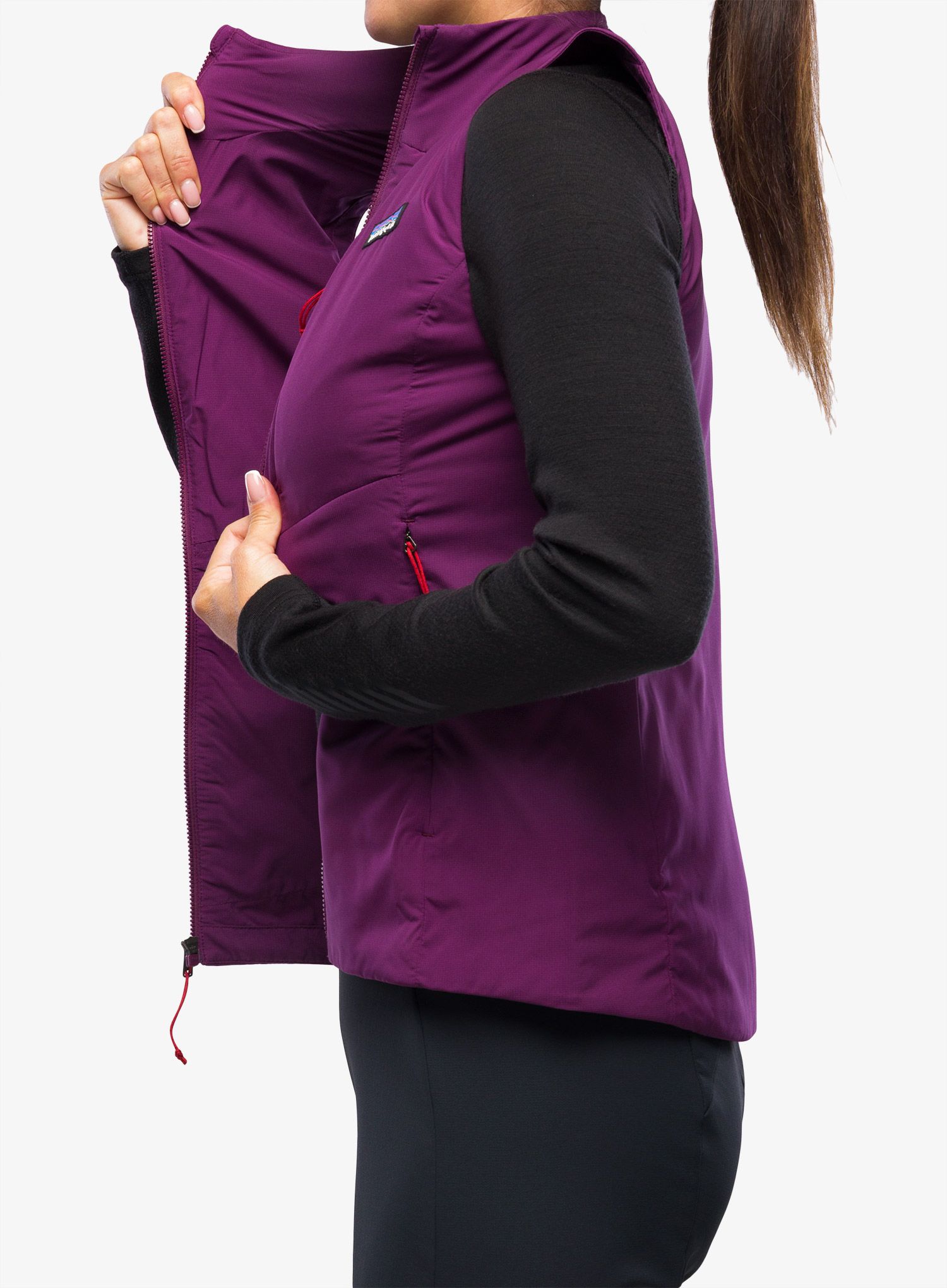 Vesta dámská Patagonia Nano-Air Light Vest - night plum