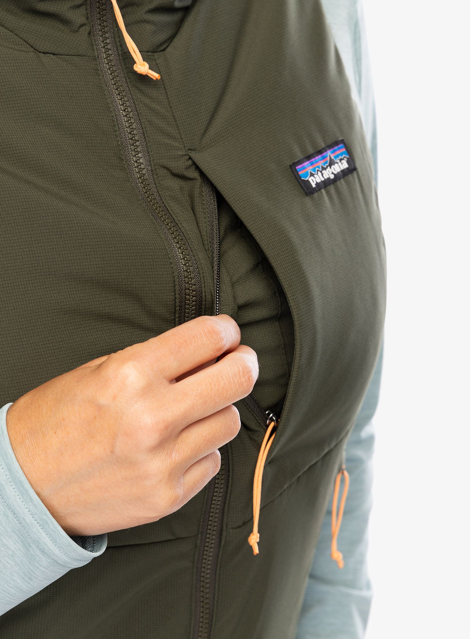 Vesta dámská Patagonia Nano-Air Light Vest - pine needle green