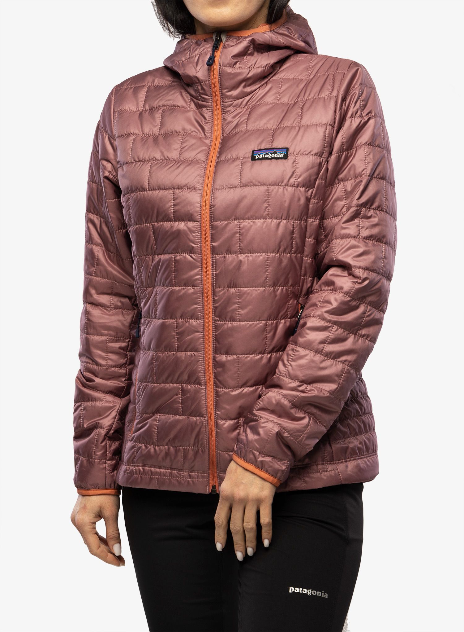 Dámská bunda Patagonia Nano Puff Hoody - evening mauve