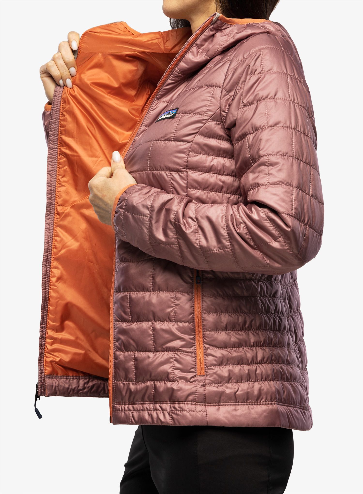 Dámská bunda Patagonia Nano Puff Hoody - evening mauve