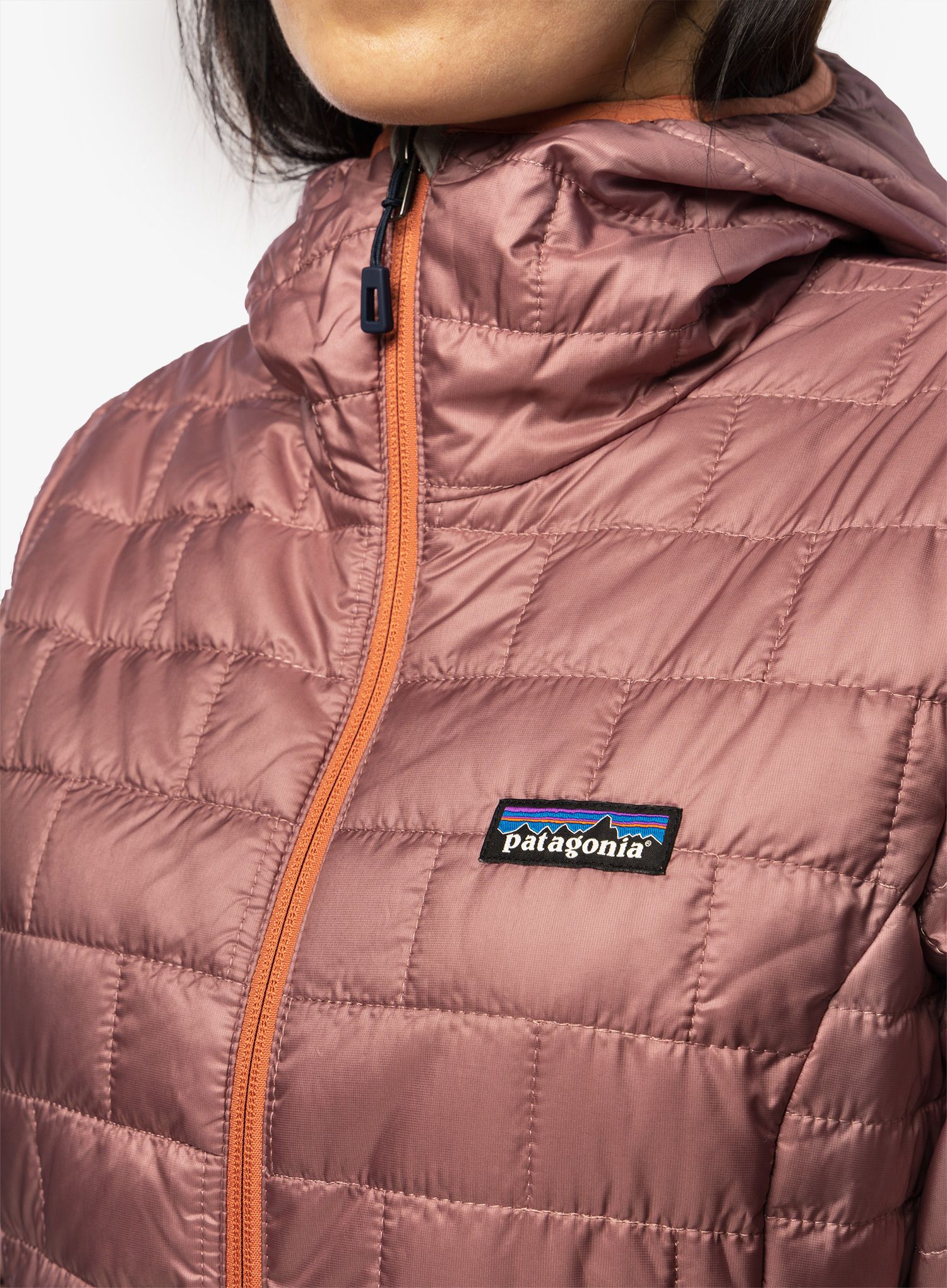 Dámská bunda Patagonia Nano Puff Hoody - evening mauve