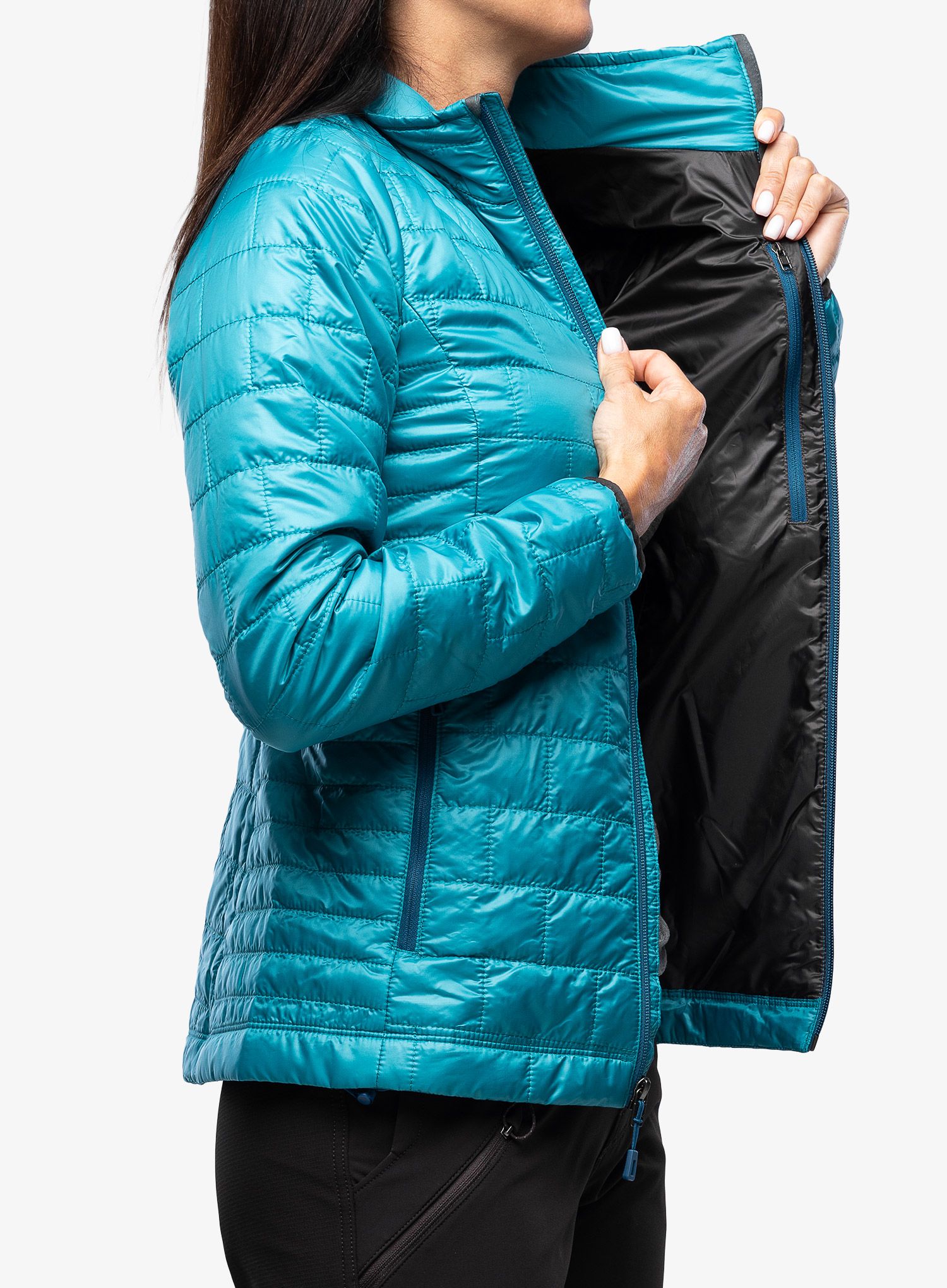 Zateplená bunda dámská Patagonia Nano Puff Jacket - belay blue