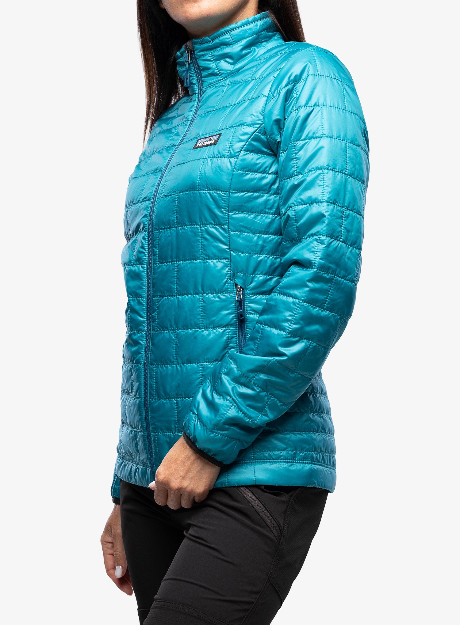 Zateplená bunda dámská Patagonia Nano Puff Jacket - belay blue