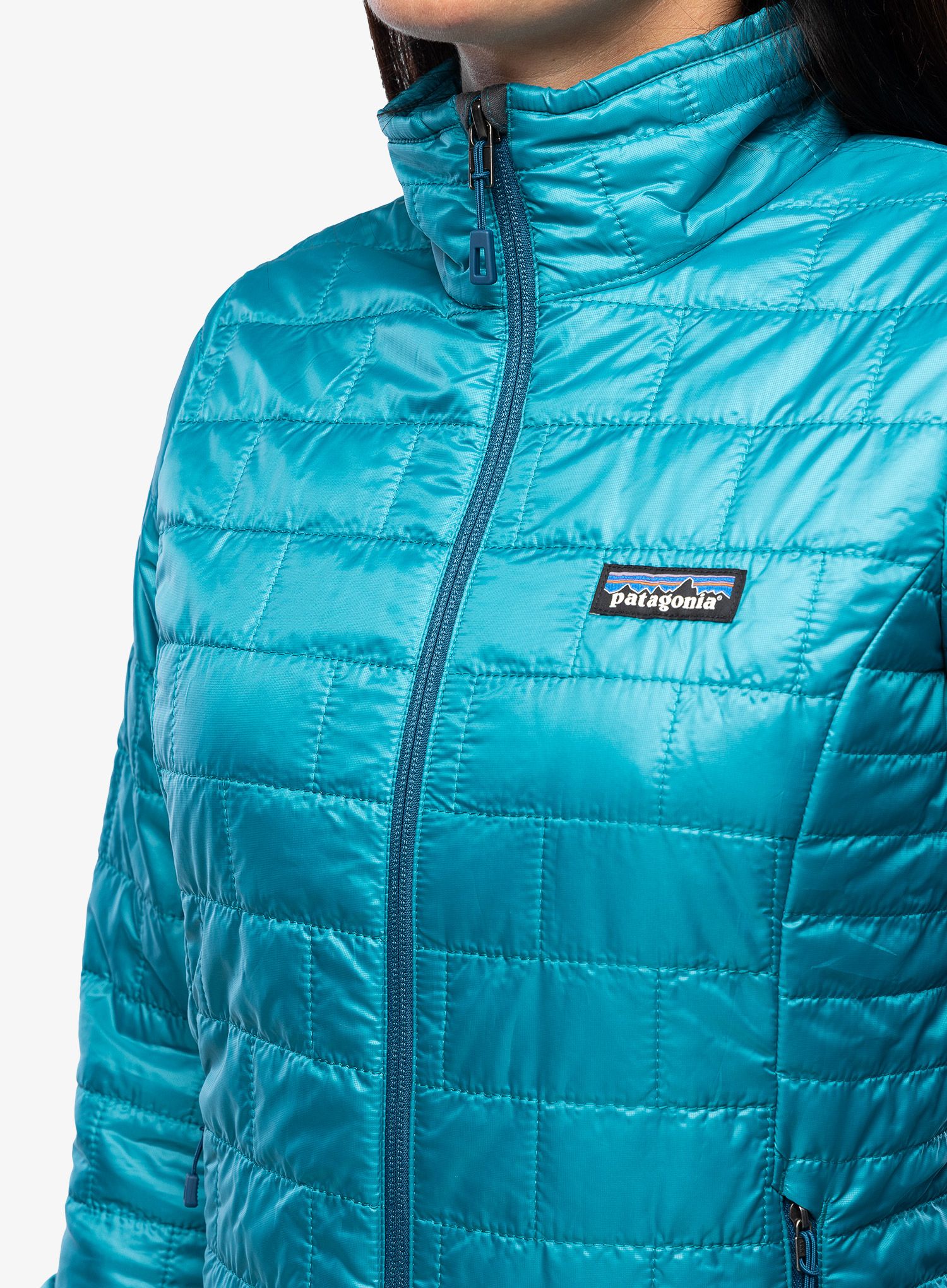 Zateplená bunda dámská Patagonia Nano Puff Jacket - belay blue