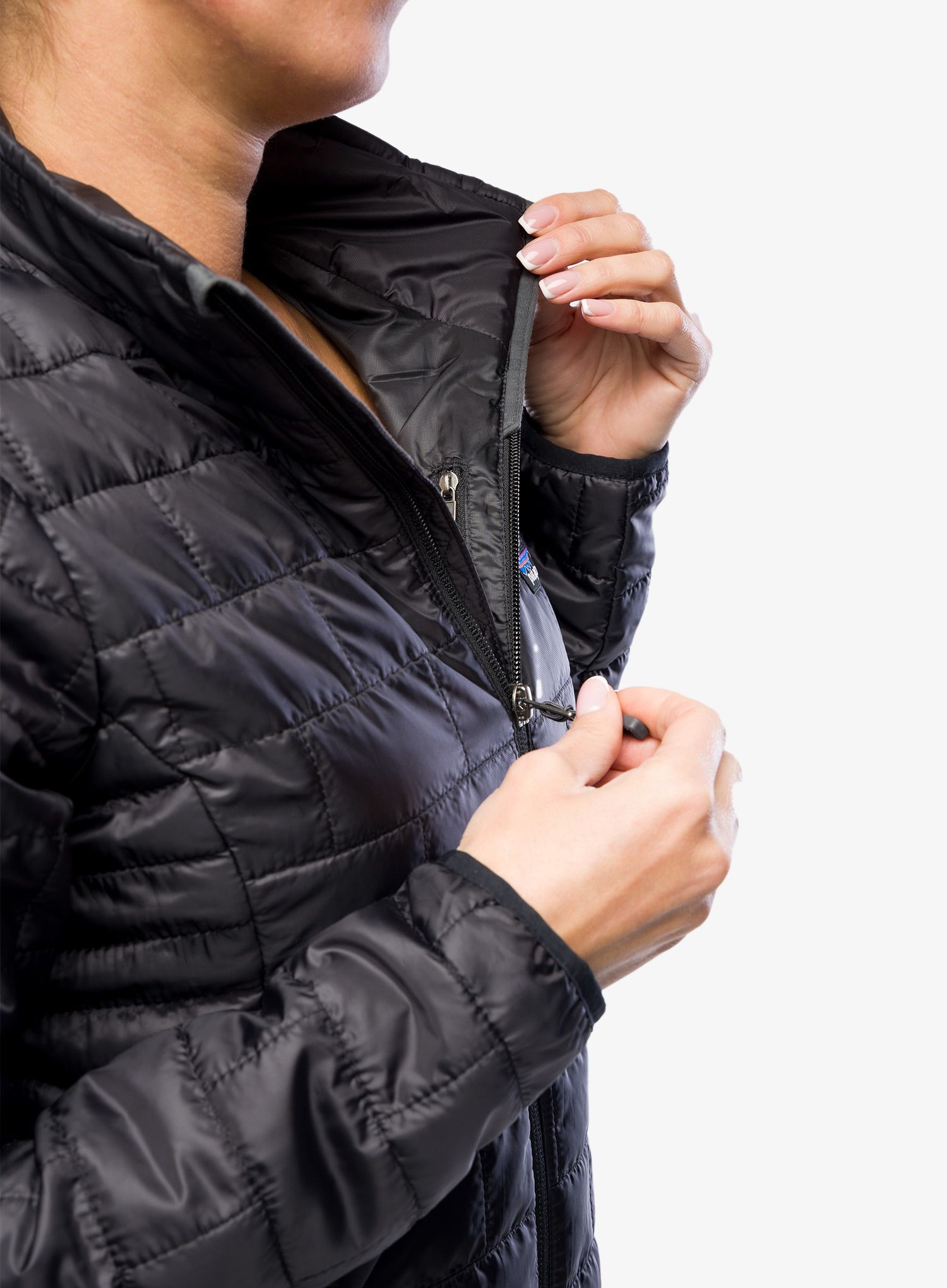 Zateplená bunda dámská Patagonia Nano Puff Jacket - black