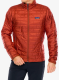 Zateplená bunda Patagonia Nano Puff Jacket - burnished red