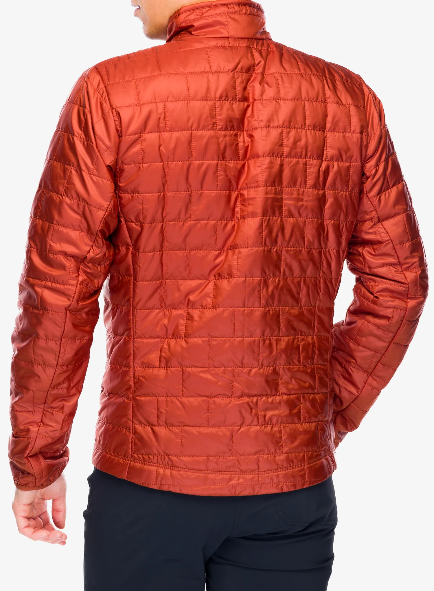 Zateplená bunda Patagonia Nano Puff Jacket - burnished red