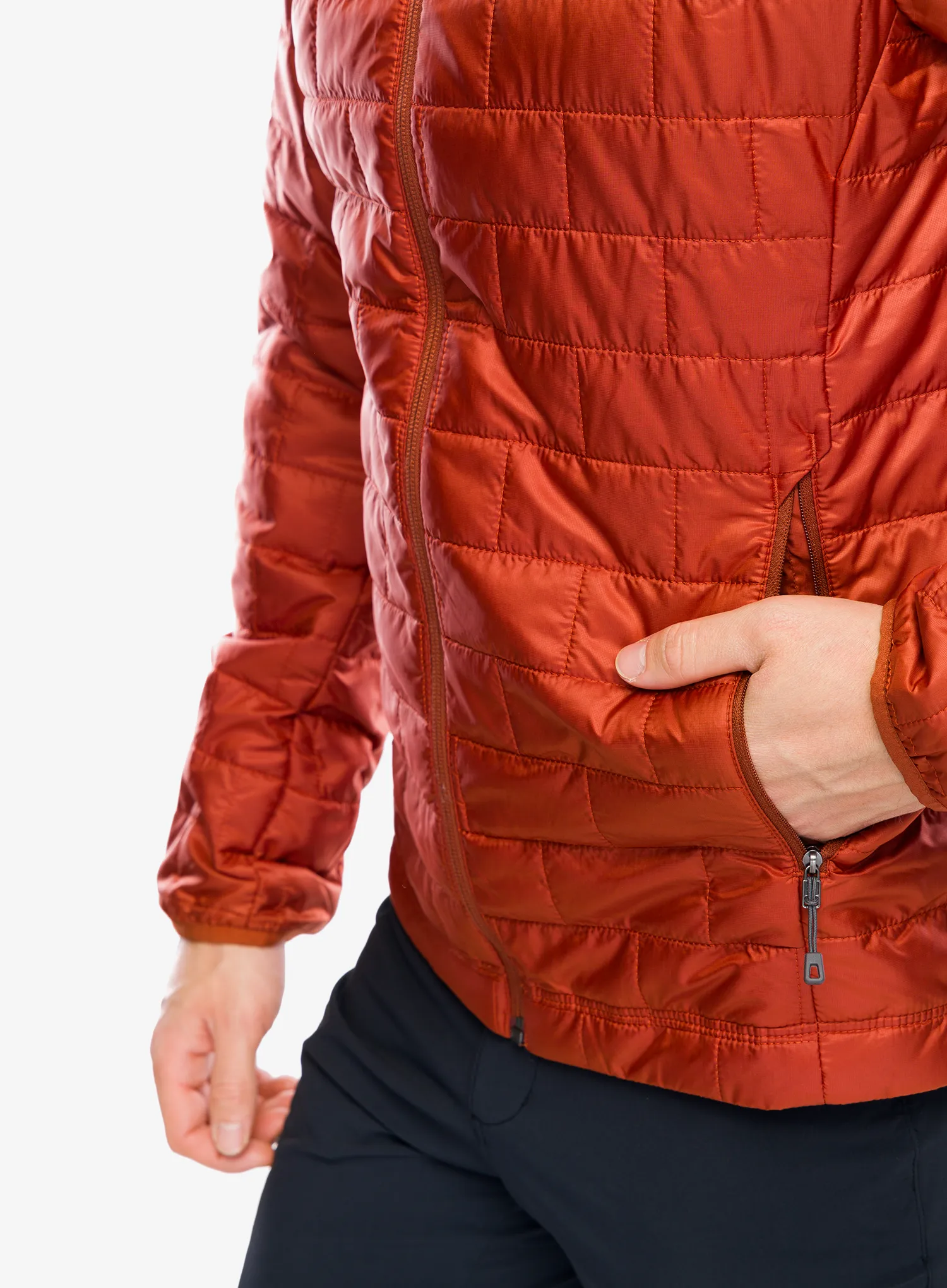 Zateplená bunda Patagonia Nano Puff Jacket - burnished red