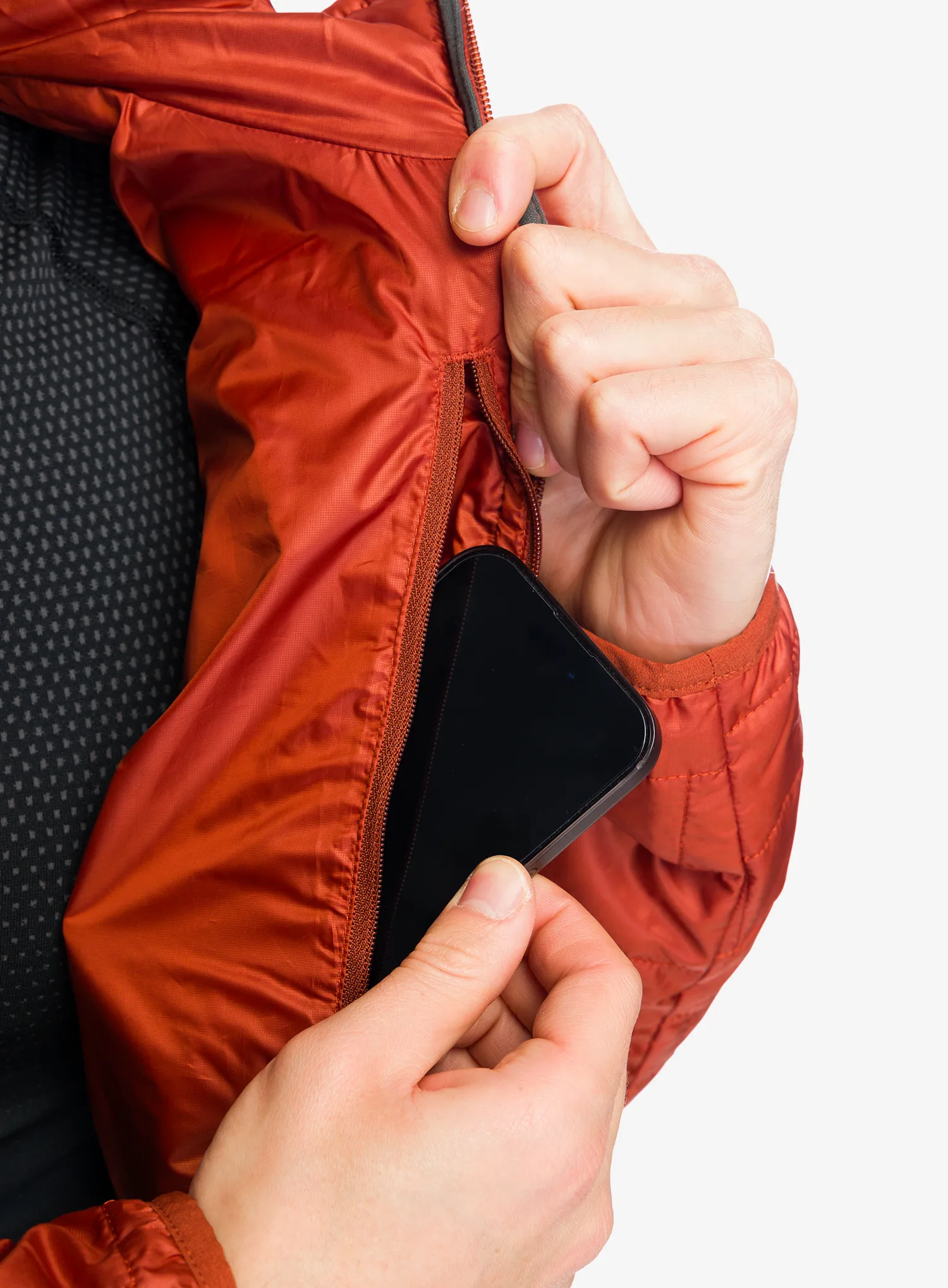 Zateplená bunda Patagonia Nano Puff Jacket - burnished red