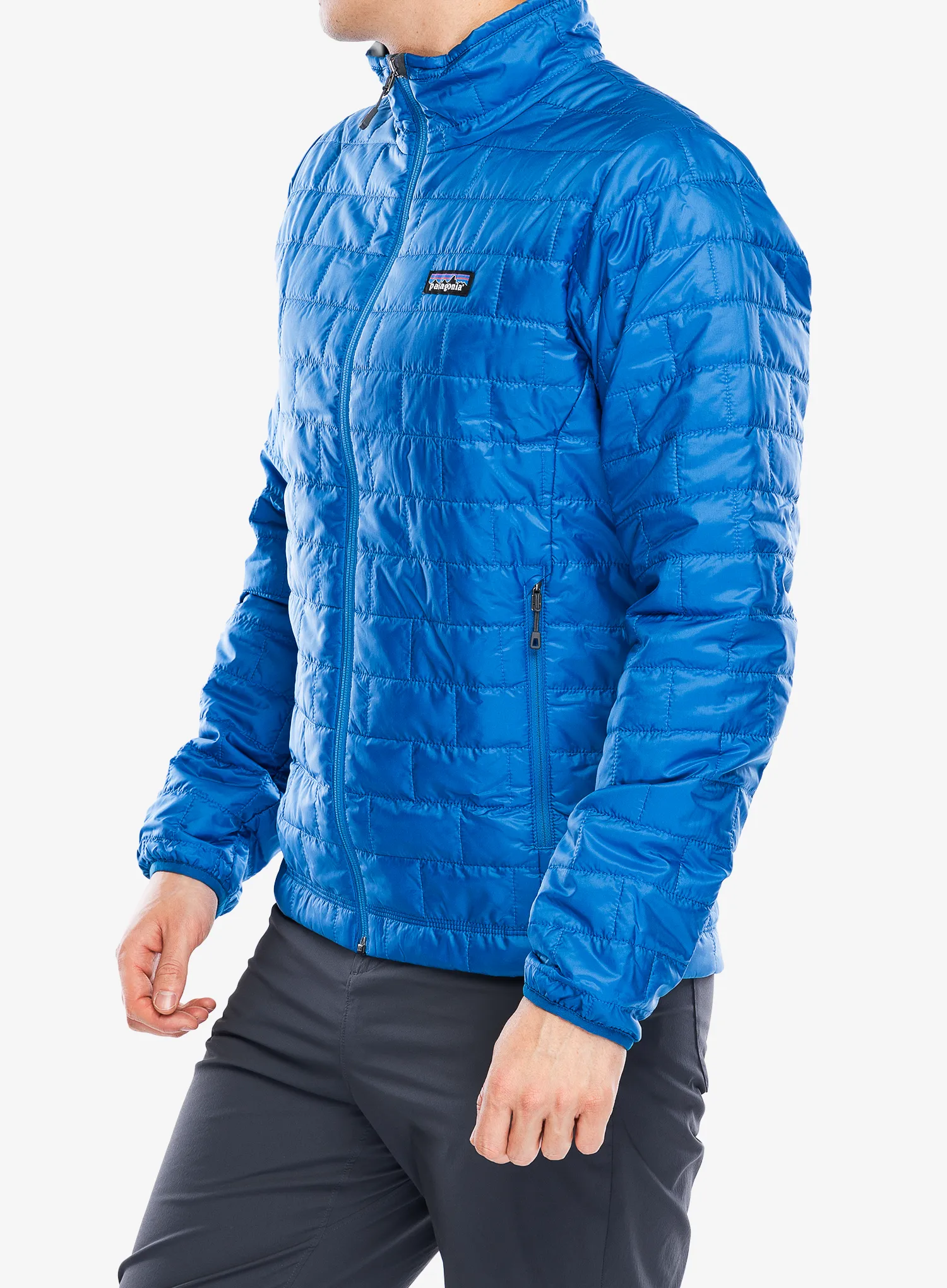 Zateplená bunda Patagonia Nano Puff Jacket - endles blue