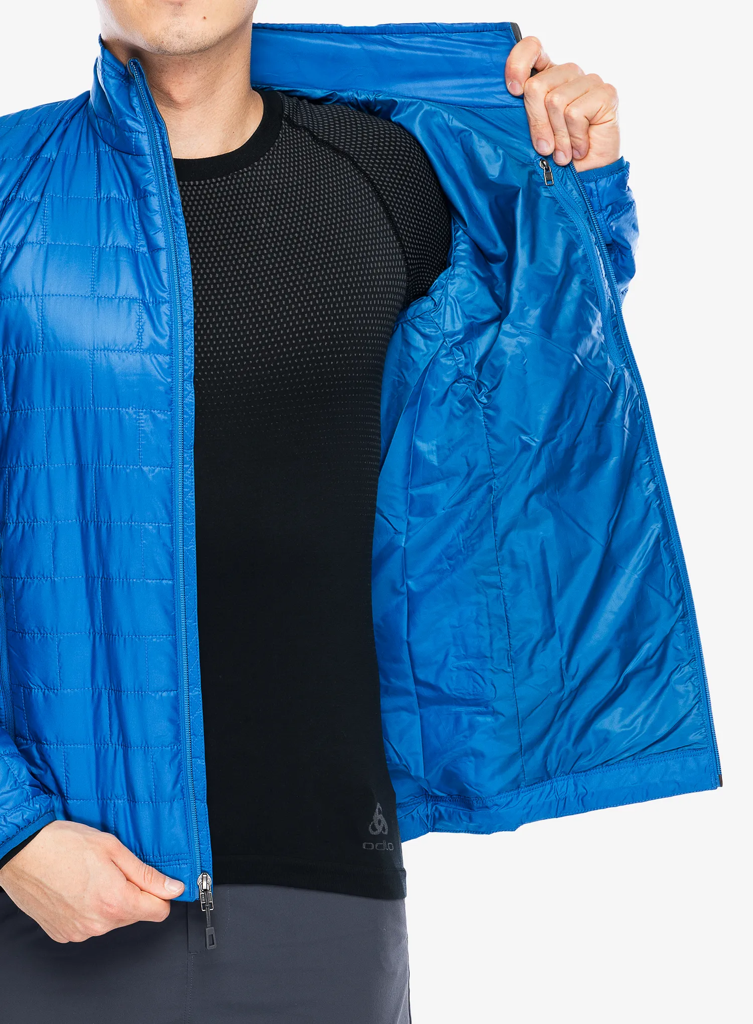 Zateplená bunda Patagonia Nano Puff Jacket - endles blue