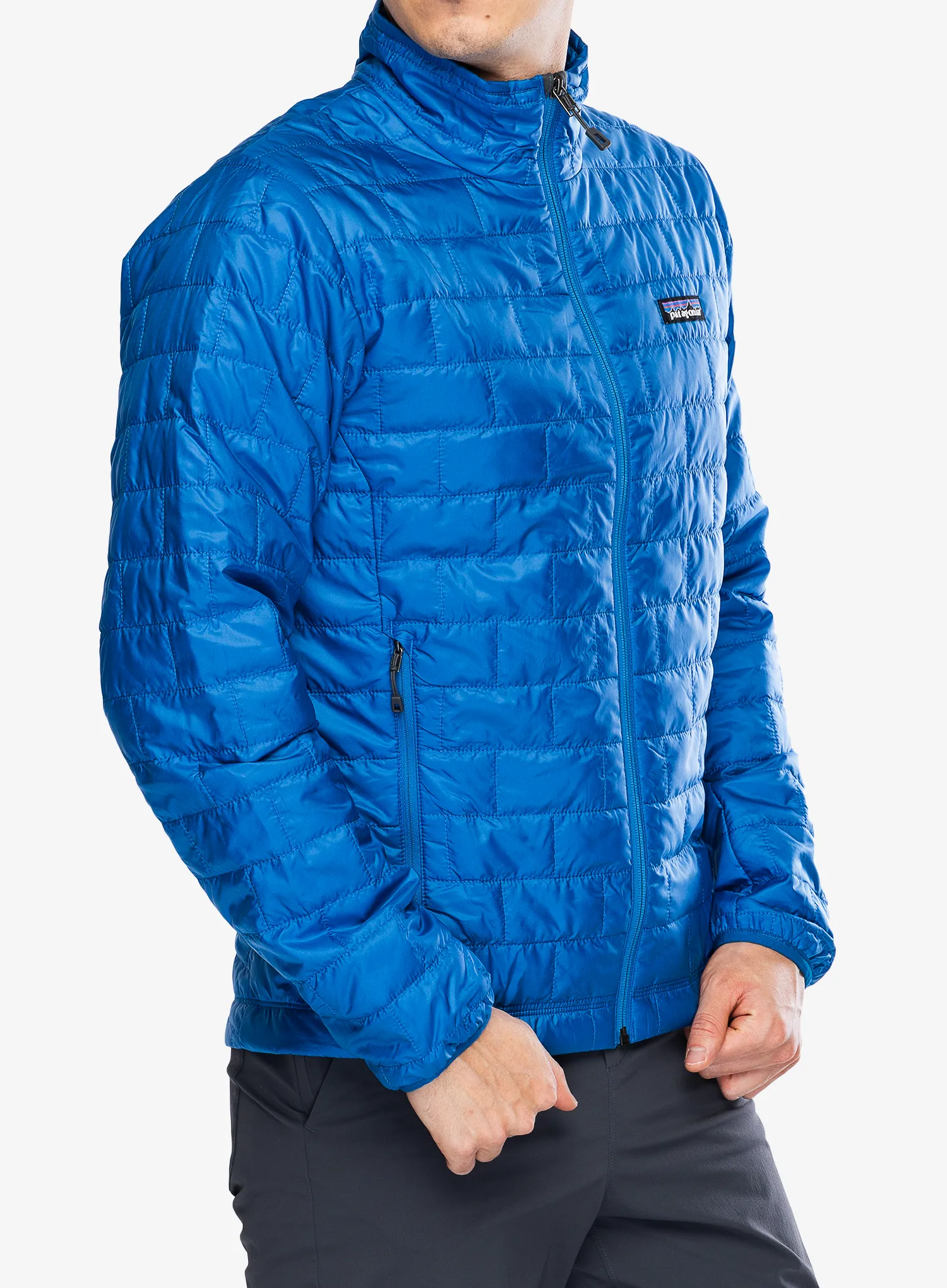 Zateplená bunda Patagonia Nano Puff Jacket - endles blue