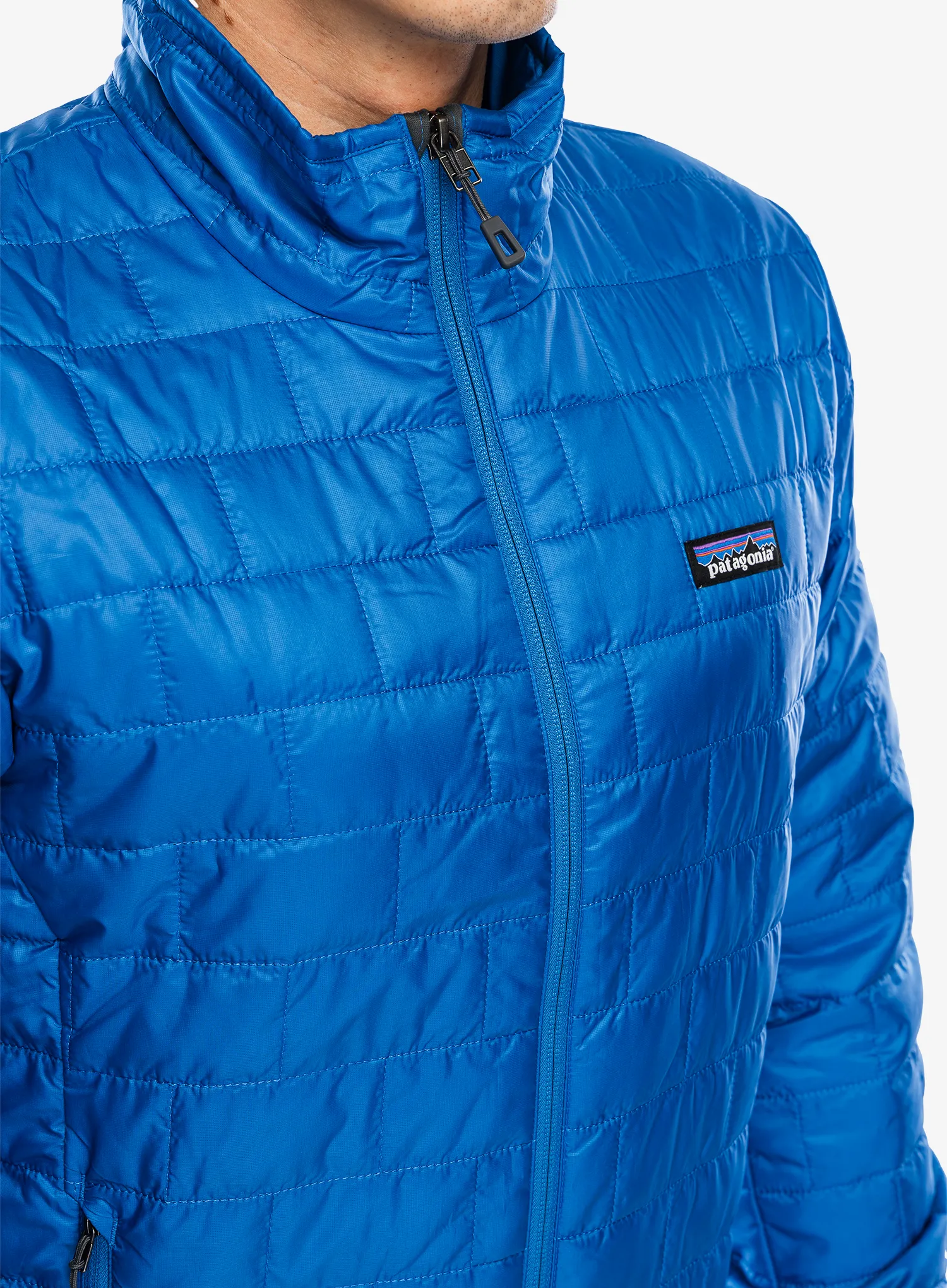 Zateplená bunda Patagonia Nano Puff Jacket - endles blue