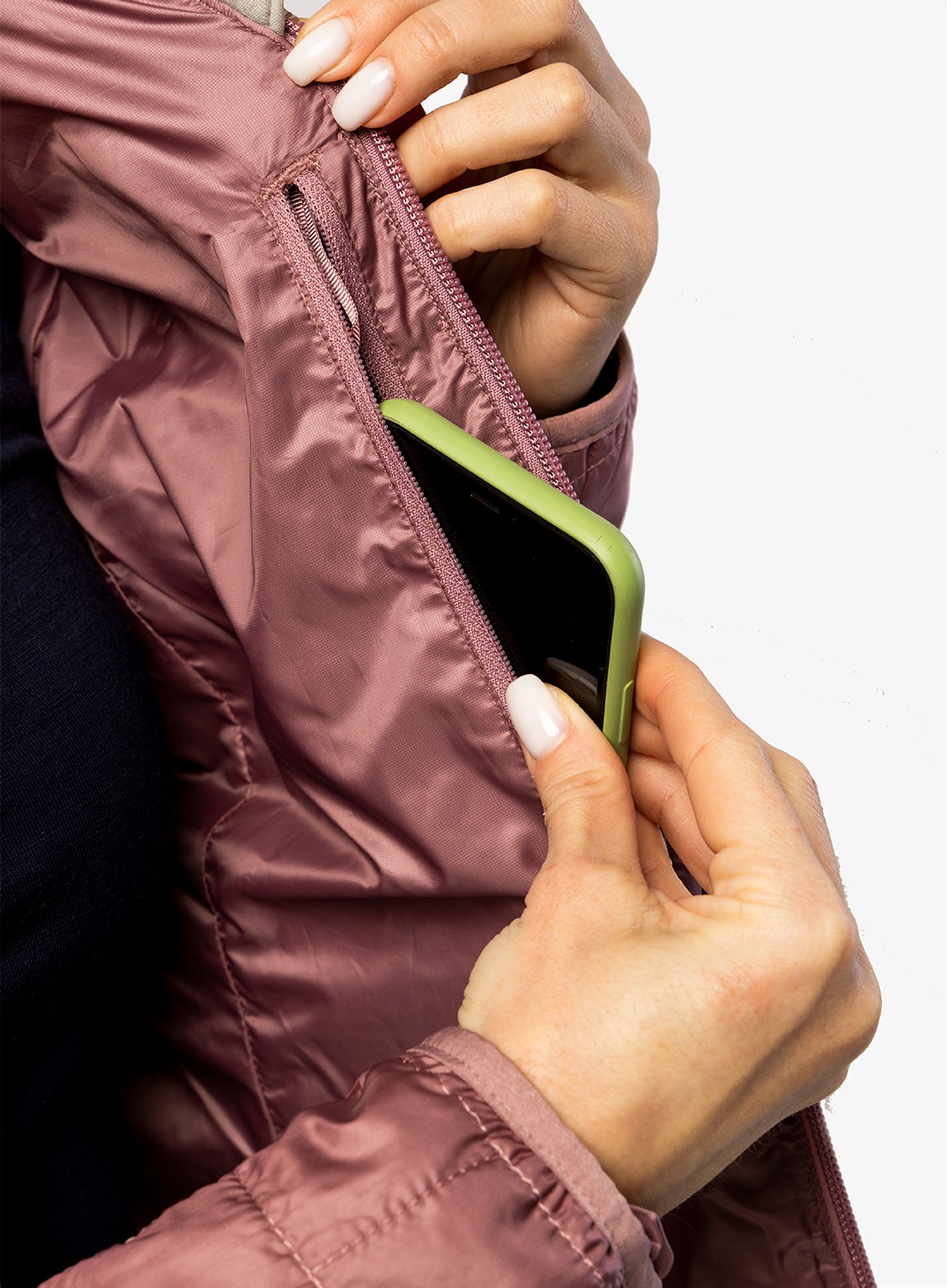 Dámská bunda Patagonia Nano Puff Jacket - evening mauve