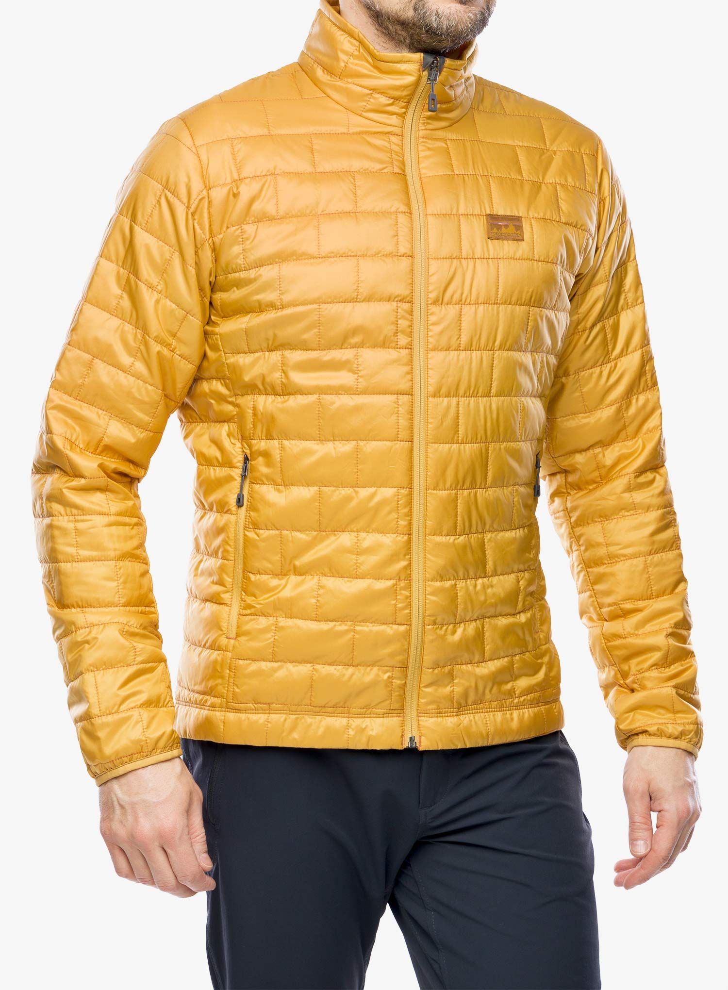 Zateplená bunda Patagonia Nano Puff Jacket - pufferfish gold