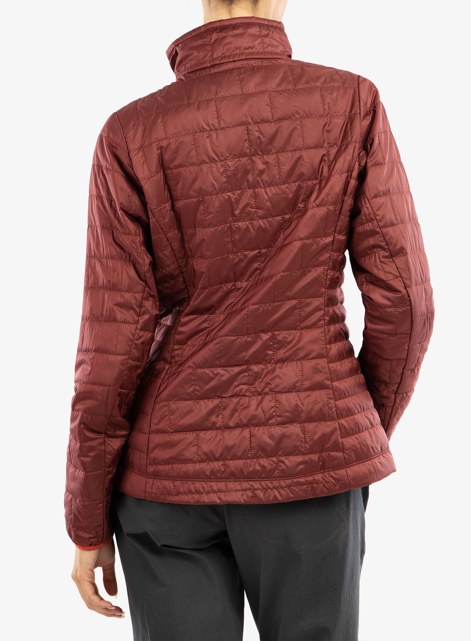 Dámská zateplená bunda Patagonia Nano Puff Jacket - sequoia red