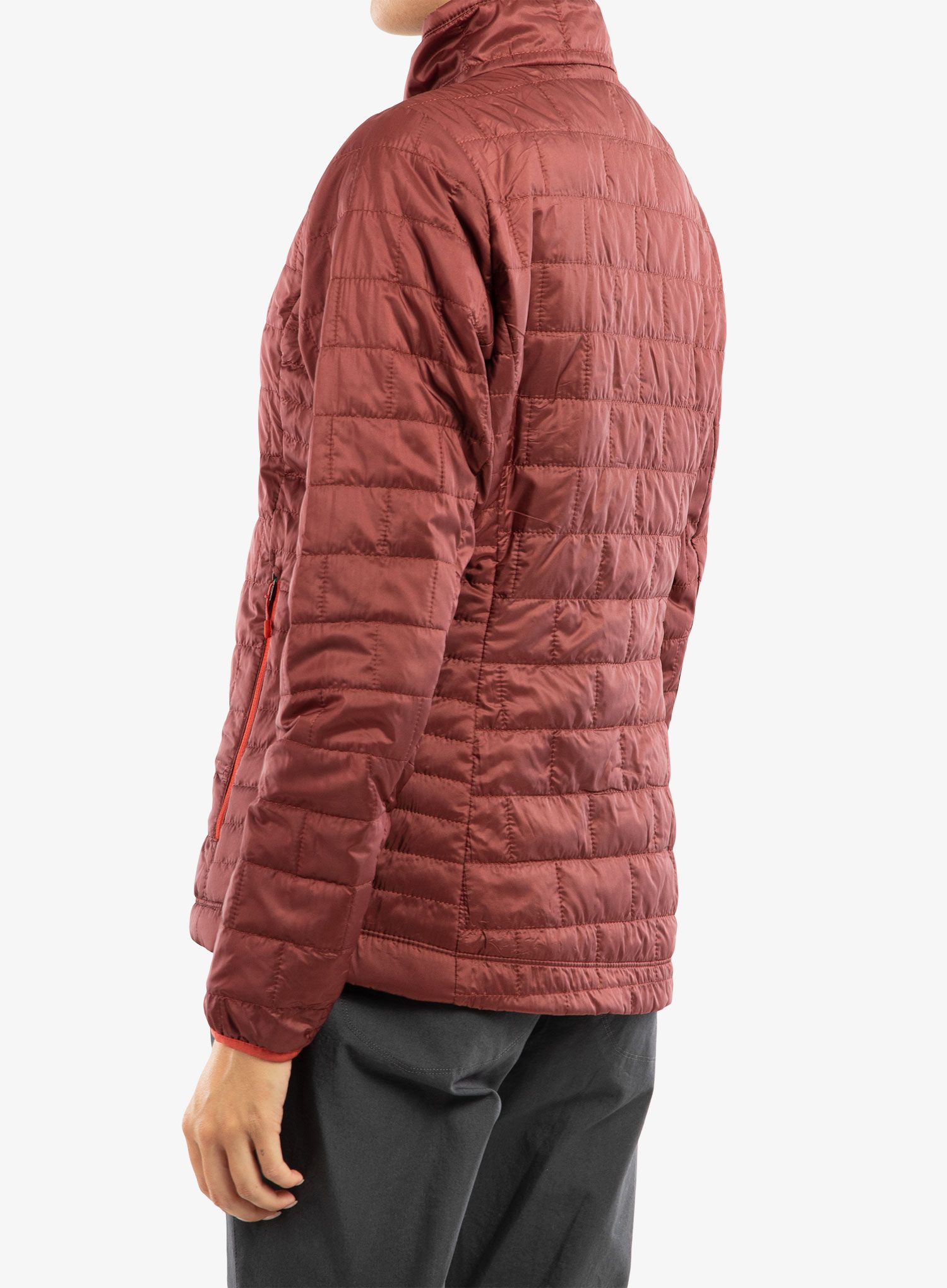 Dámská zateplená bunda Patagonia Nano Puff Jacket - sequoia red