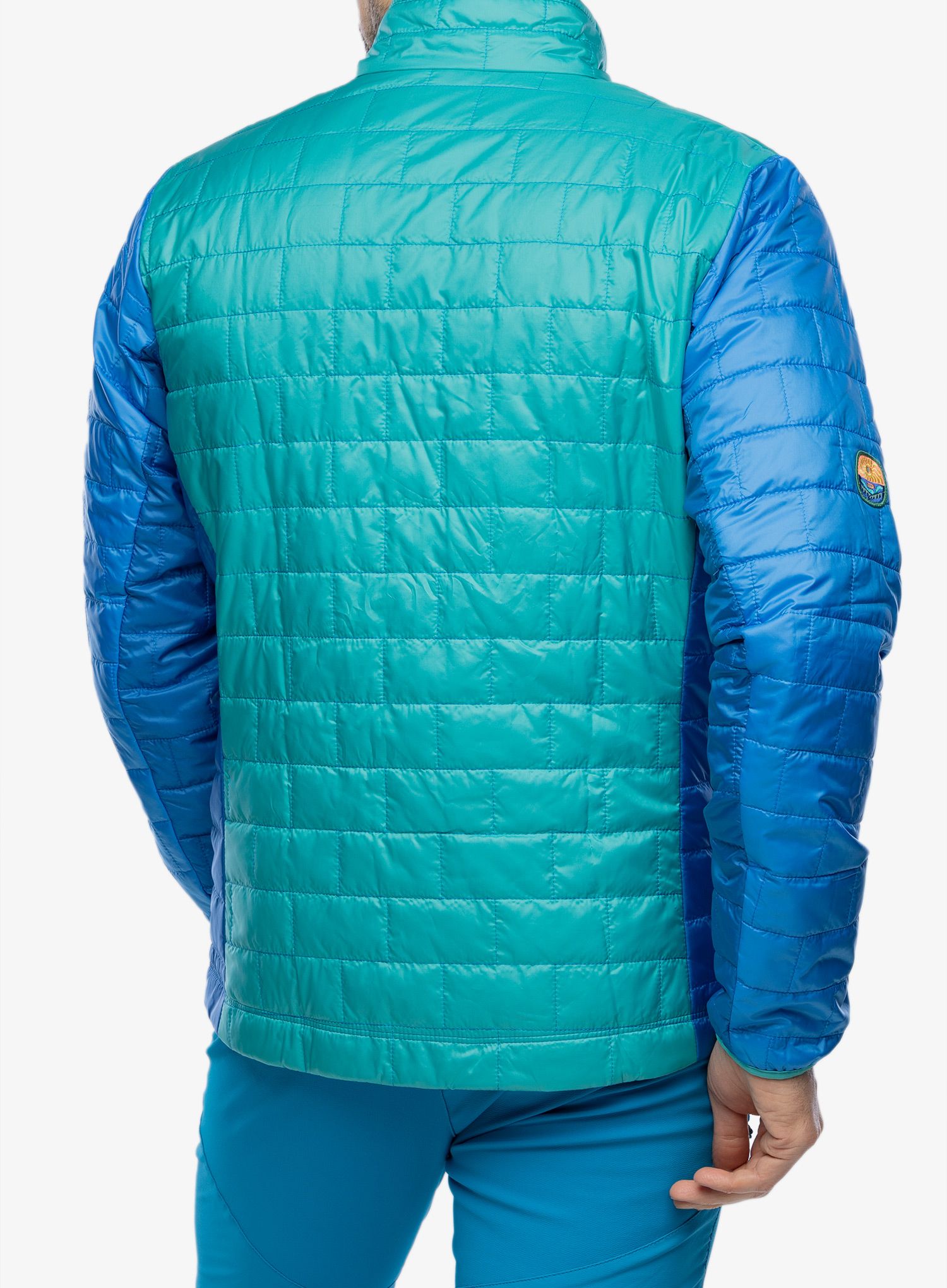 Zateplená bunda Patagonia Nano Puff Jacket - subtidal blue