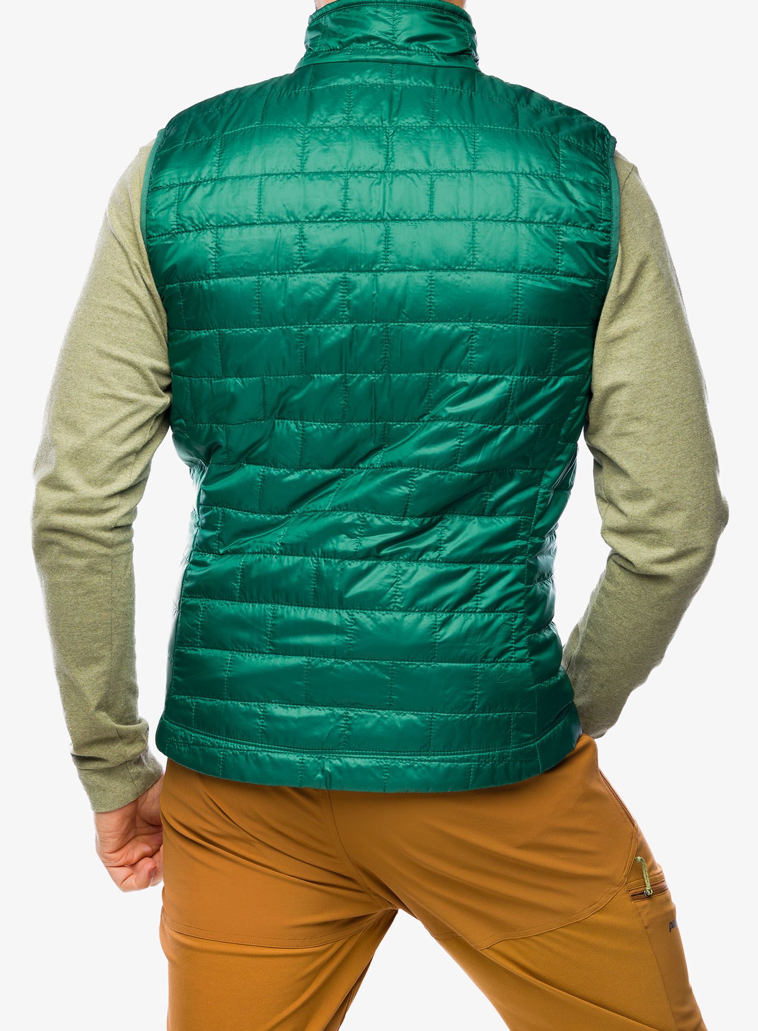 Zateplená vesta Patagonia Nano Puff Vest - conifer green