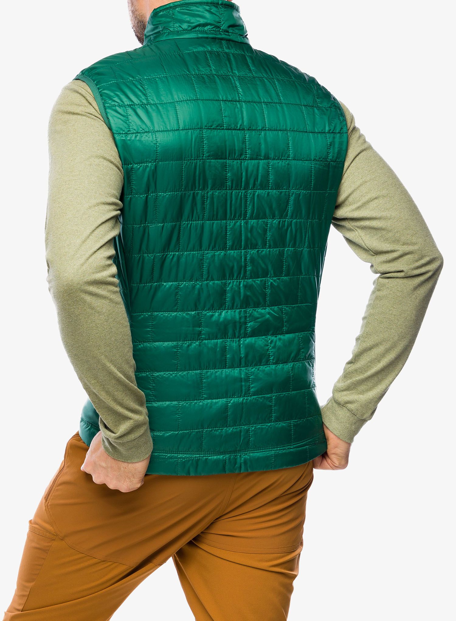 Zateplená vesta Patagonia Nano Puff Vest - conifer green
