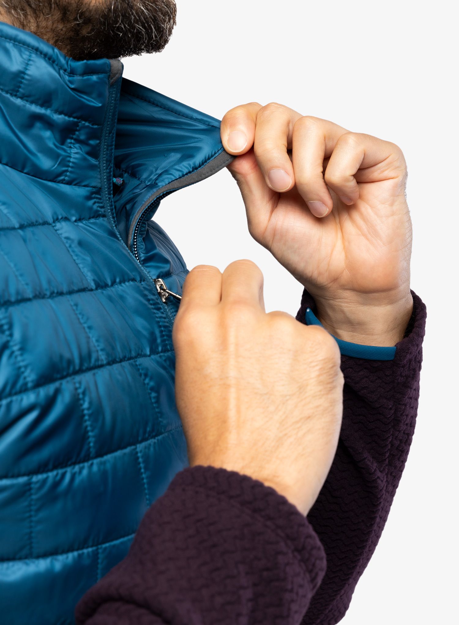 Pánská vesta Patagonia Nano Puff Vest - lagom blue
