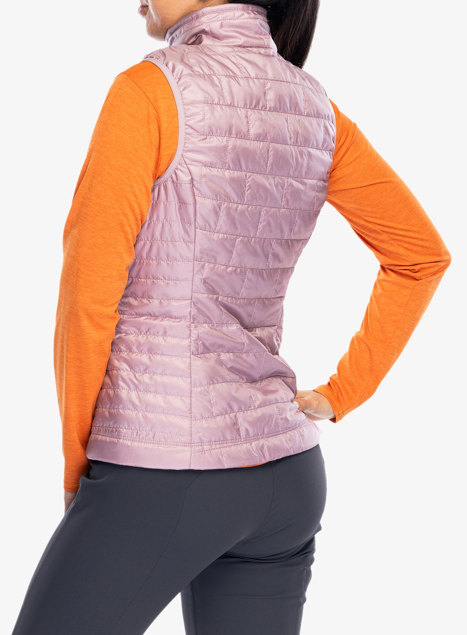 Vesta dámská Patagonia Nano Puff Vest - stormy mauve