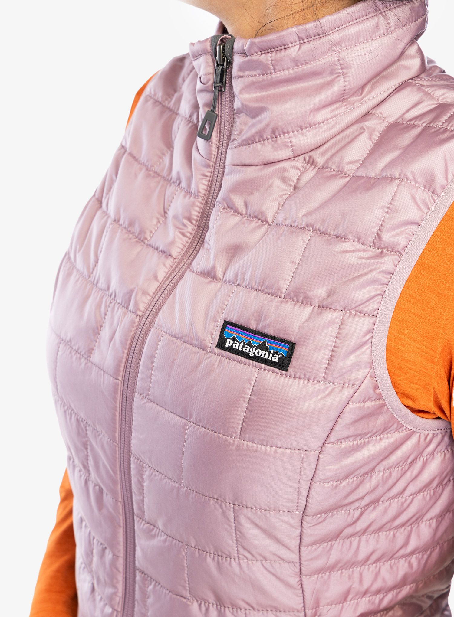 Vesta dámská Patagonia Nano Puff Vest - stormy mauve