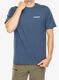 Bavlněné tričko Patagonia P-6 Logo Responsibili-Tee - utility blue