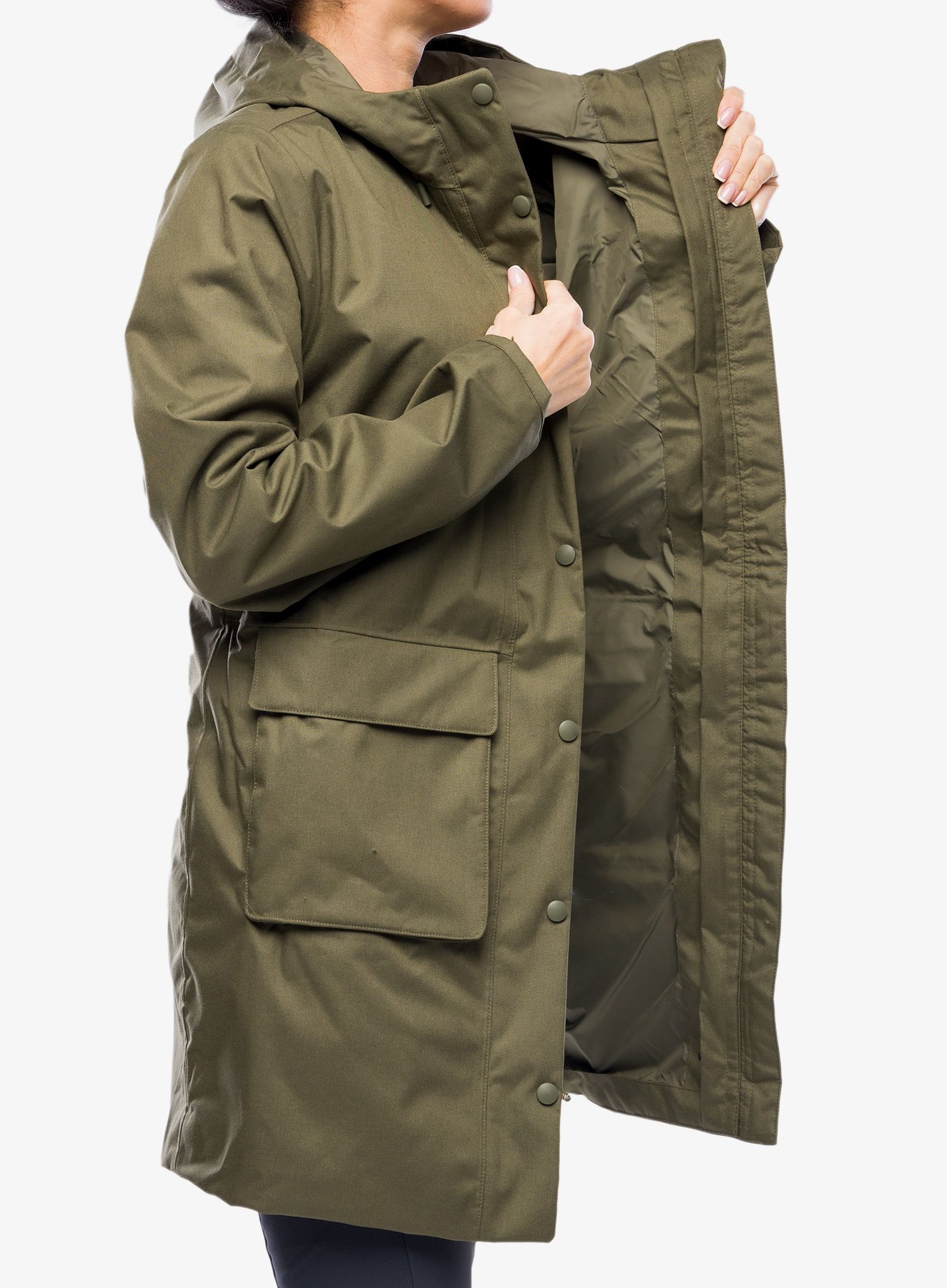 Bunda 3v1 dámská Patagonia Pine Bank 3-in-1 Parka - basin green