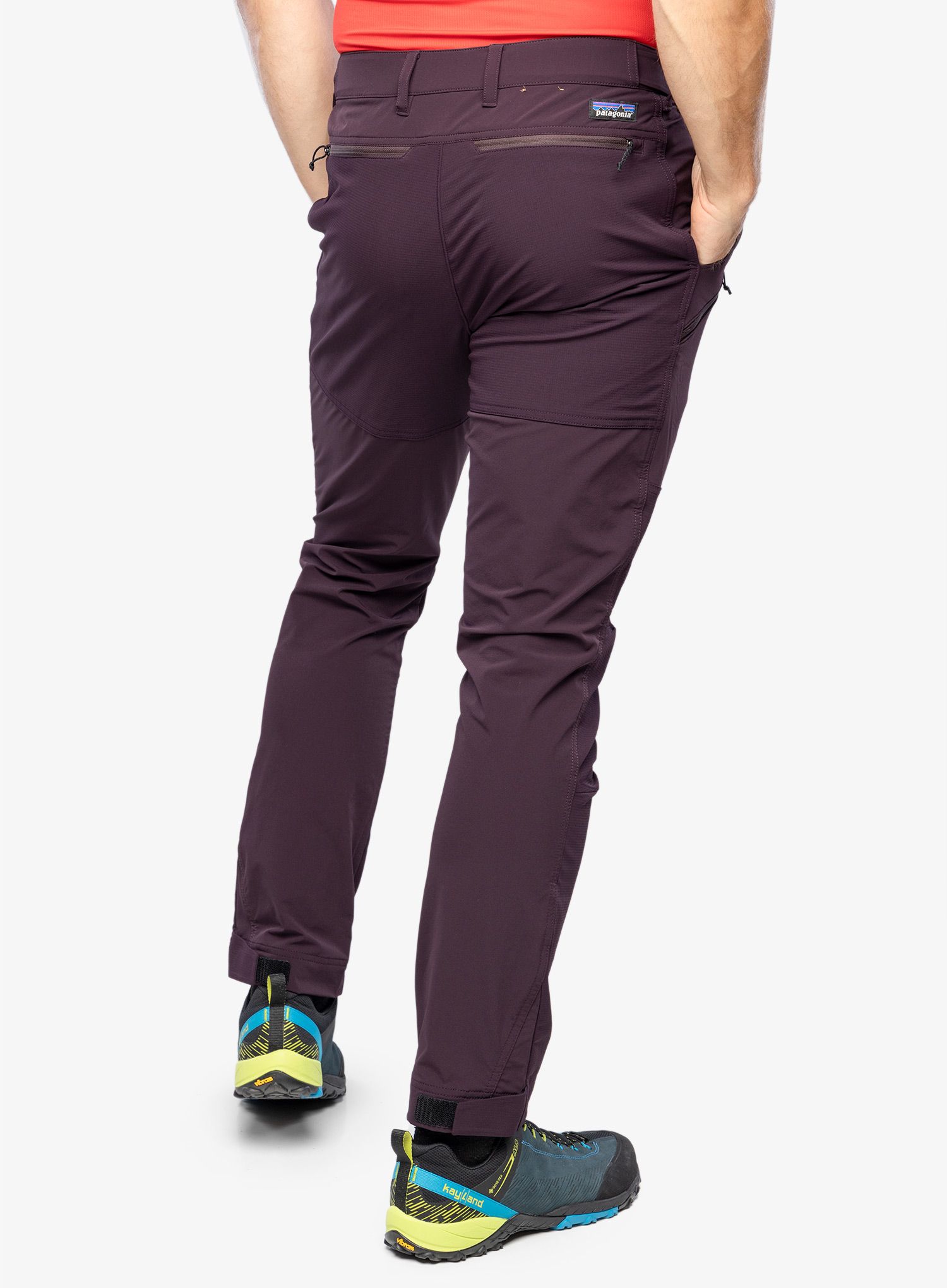 Trekové kalhoty pánské Patagonia Point Peak Trail Pants - Reg - obsidian plum