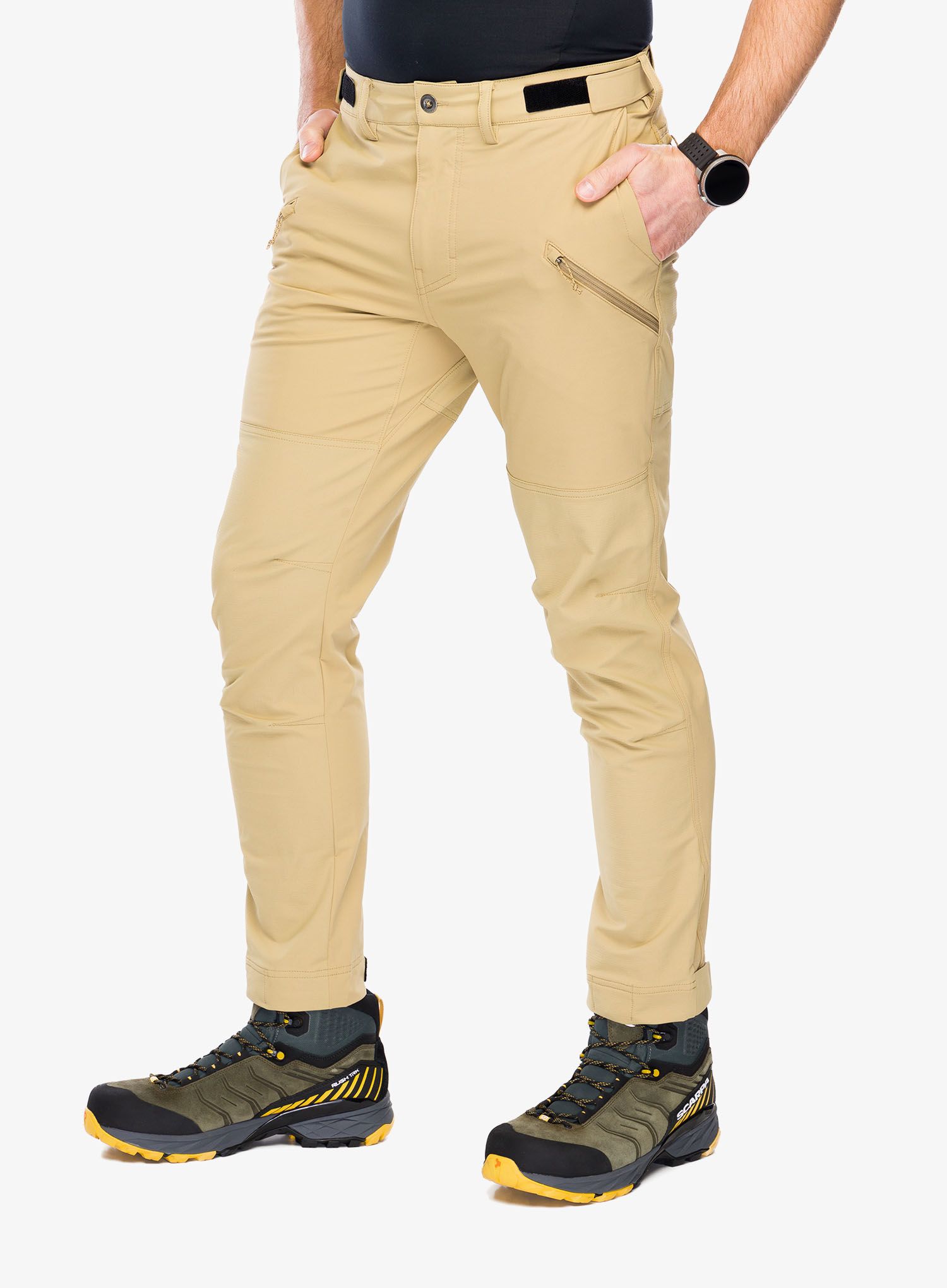 Trekové kalhoty Patagonia Point Peak Trail Pants - Short - classic tan