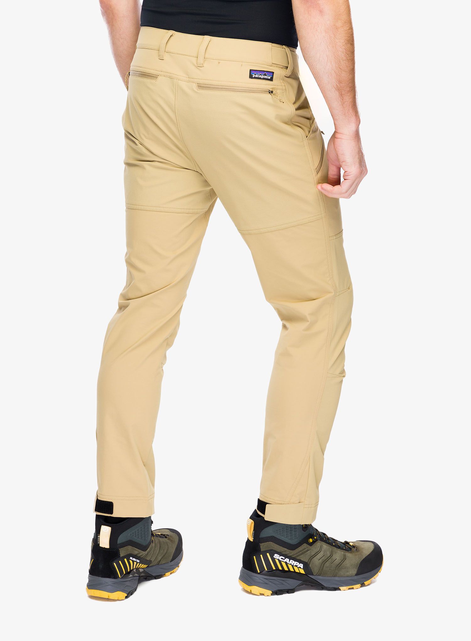 Trekové kalhoty Patagonia Point Peak Trail Pants - Short - classic tan