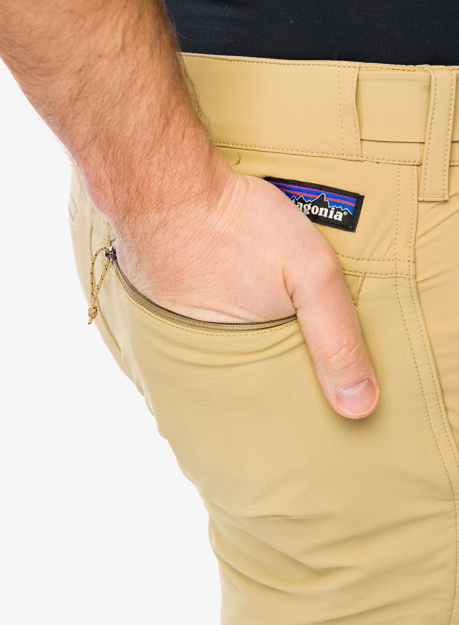 Trekové kalhoty Patagonia Point Peak Trail Pants - Short - classic tan