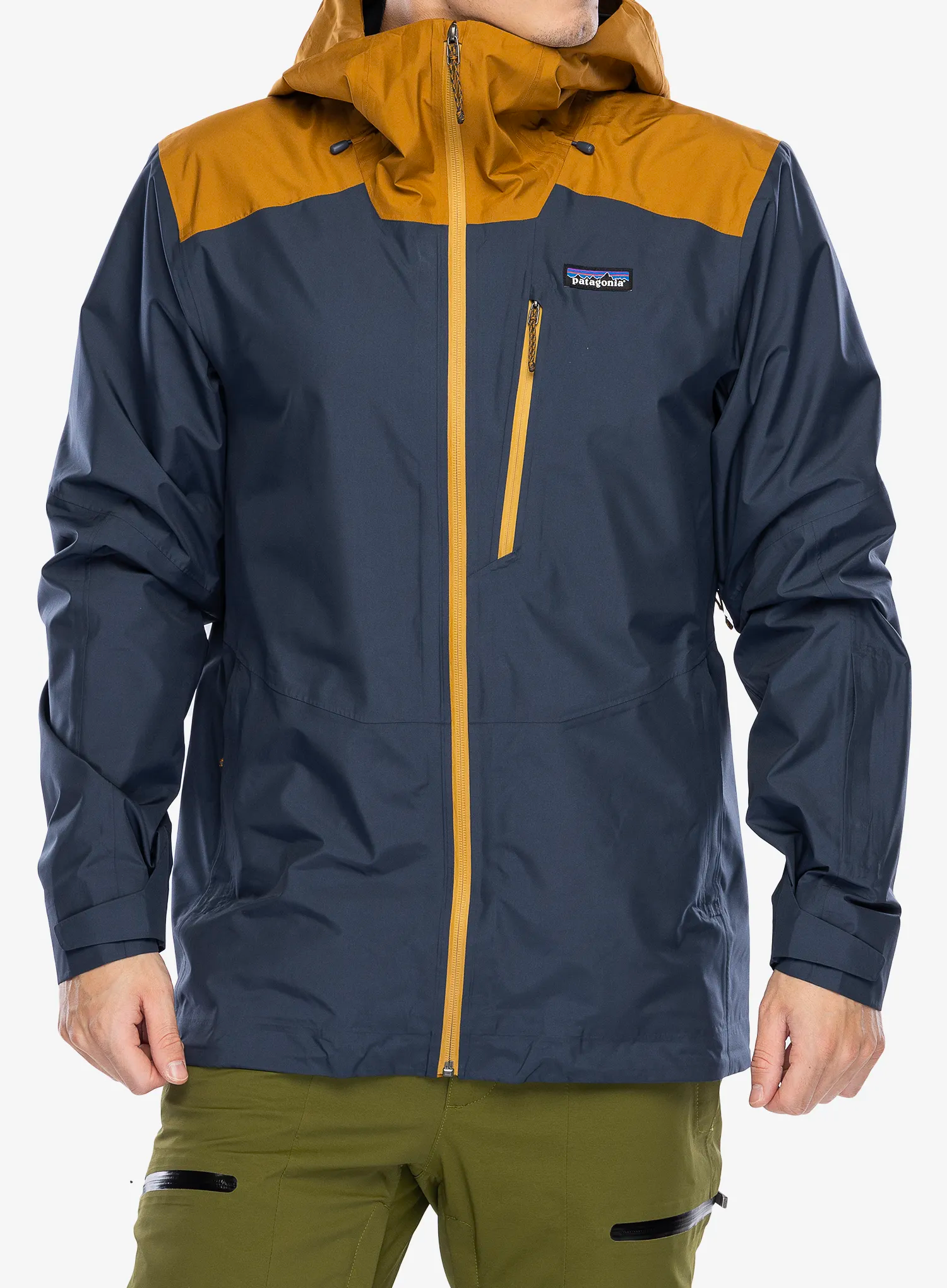 Lyžařská bunda Patagonia Powder Town Jacket - smolder blue
