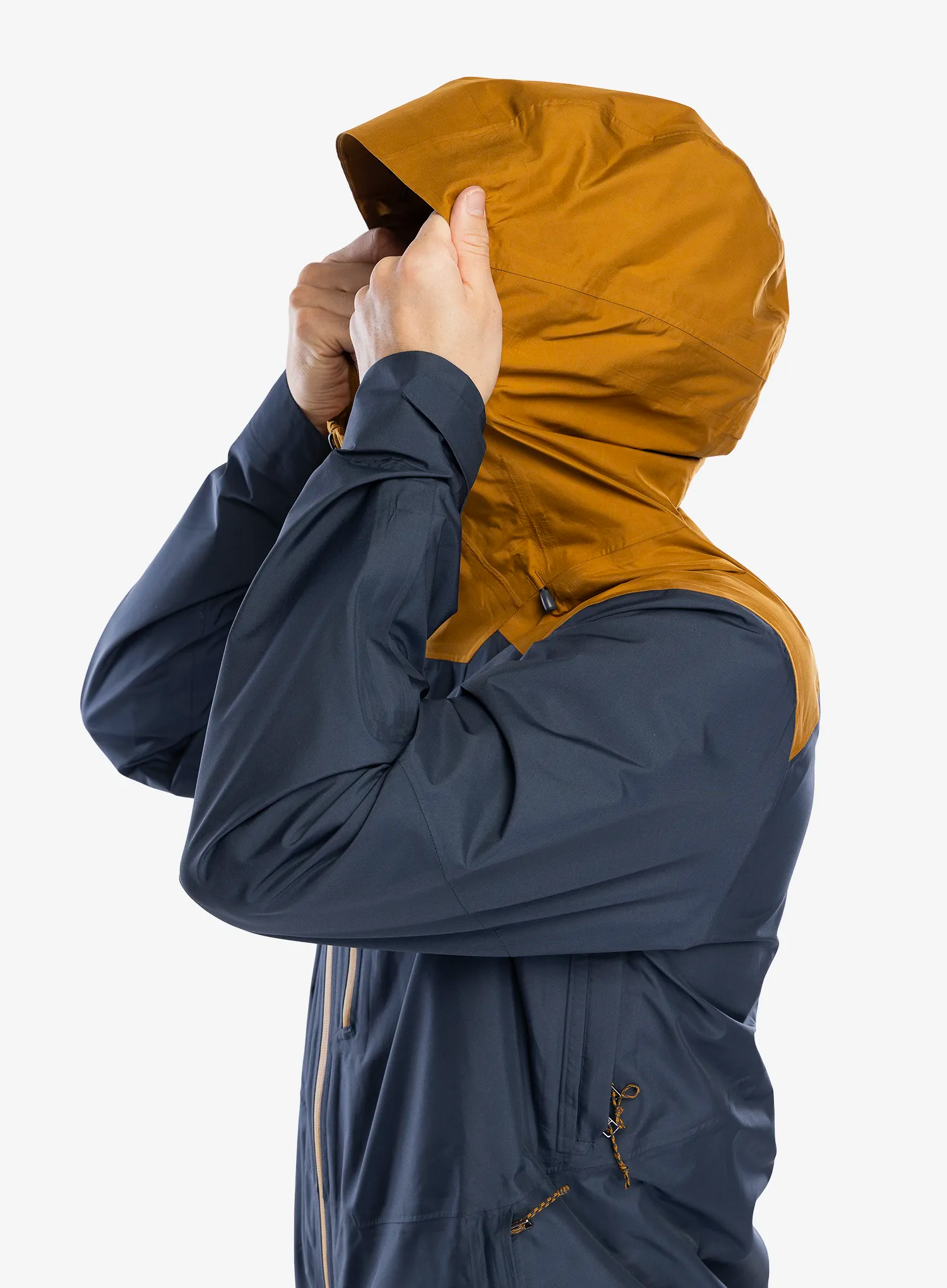 Lyžařská bunda Patagonia Powder Town Jacket - smolder blue