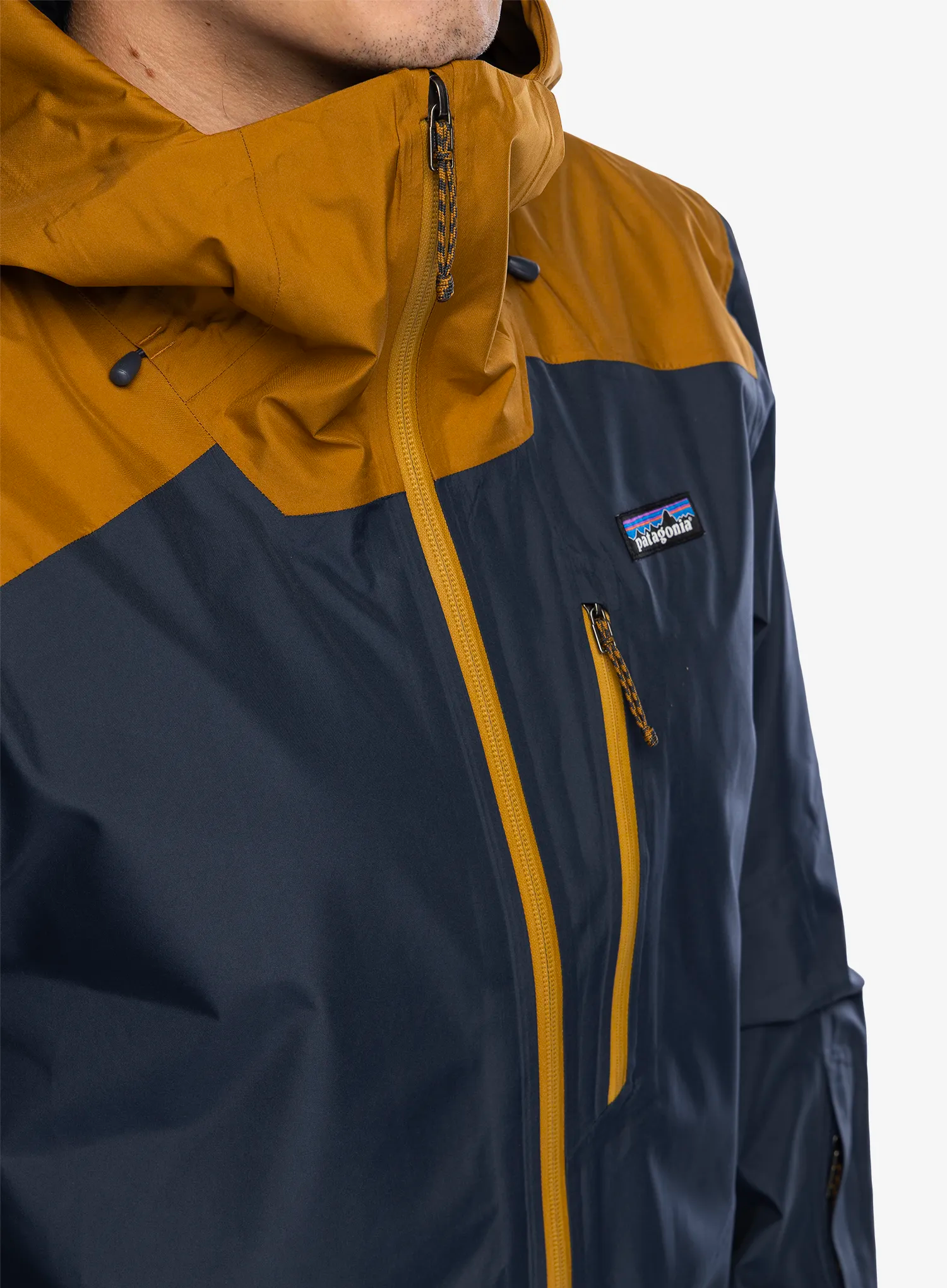 Lyžařská bunda Patagonia Powder Town Jacket - smolder blue