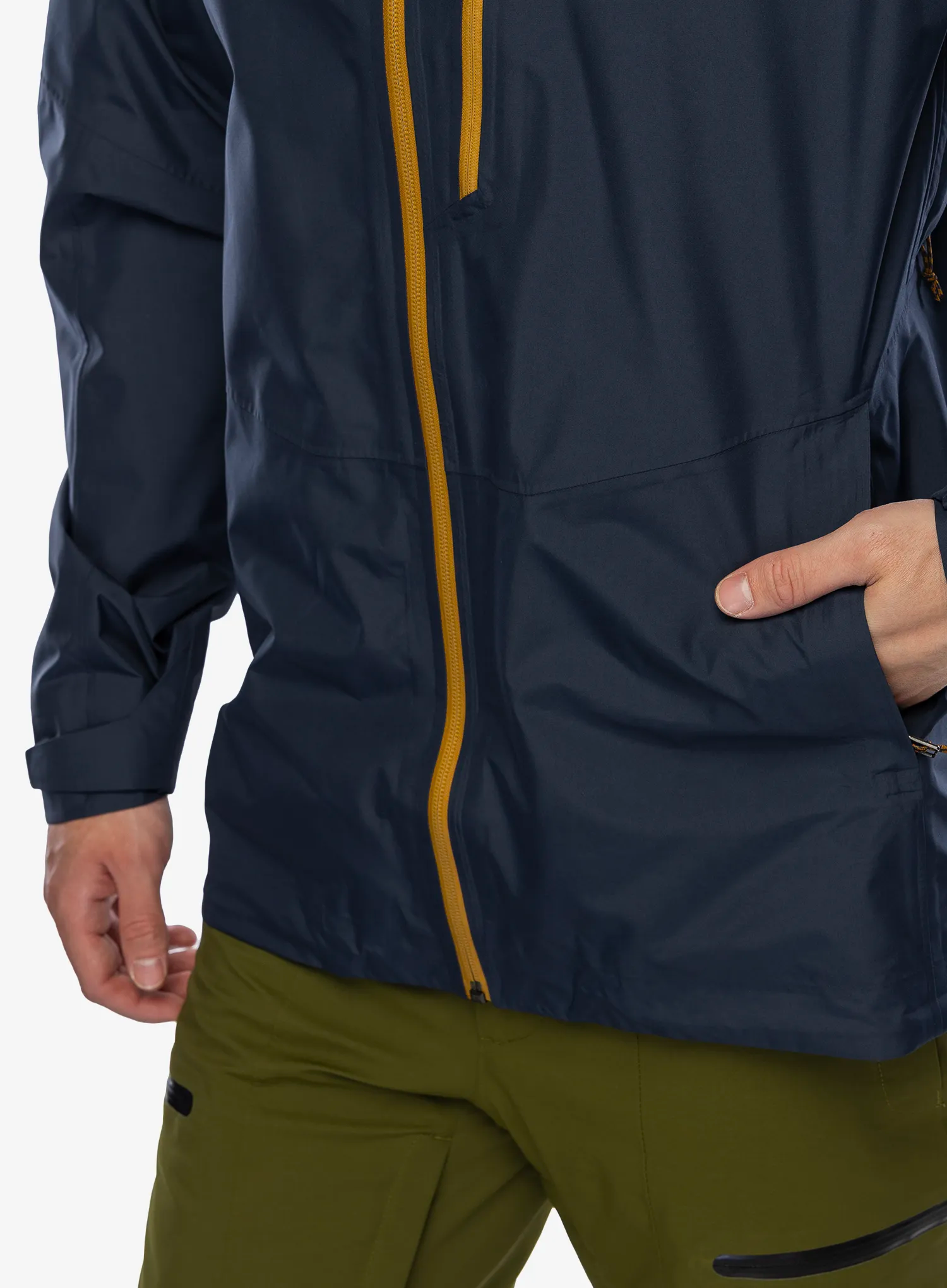 Lyžařská bunda Patagonia Powder Town Jacket - smolder blue