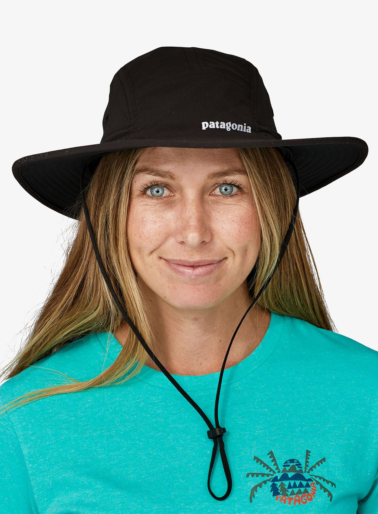 Turistický klobouk Patagonia Quandary Brimmer - black