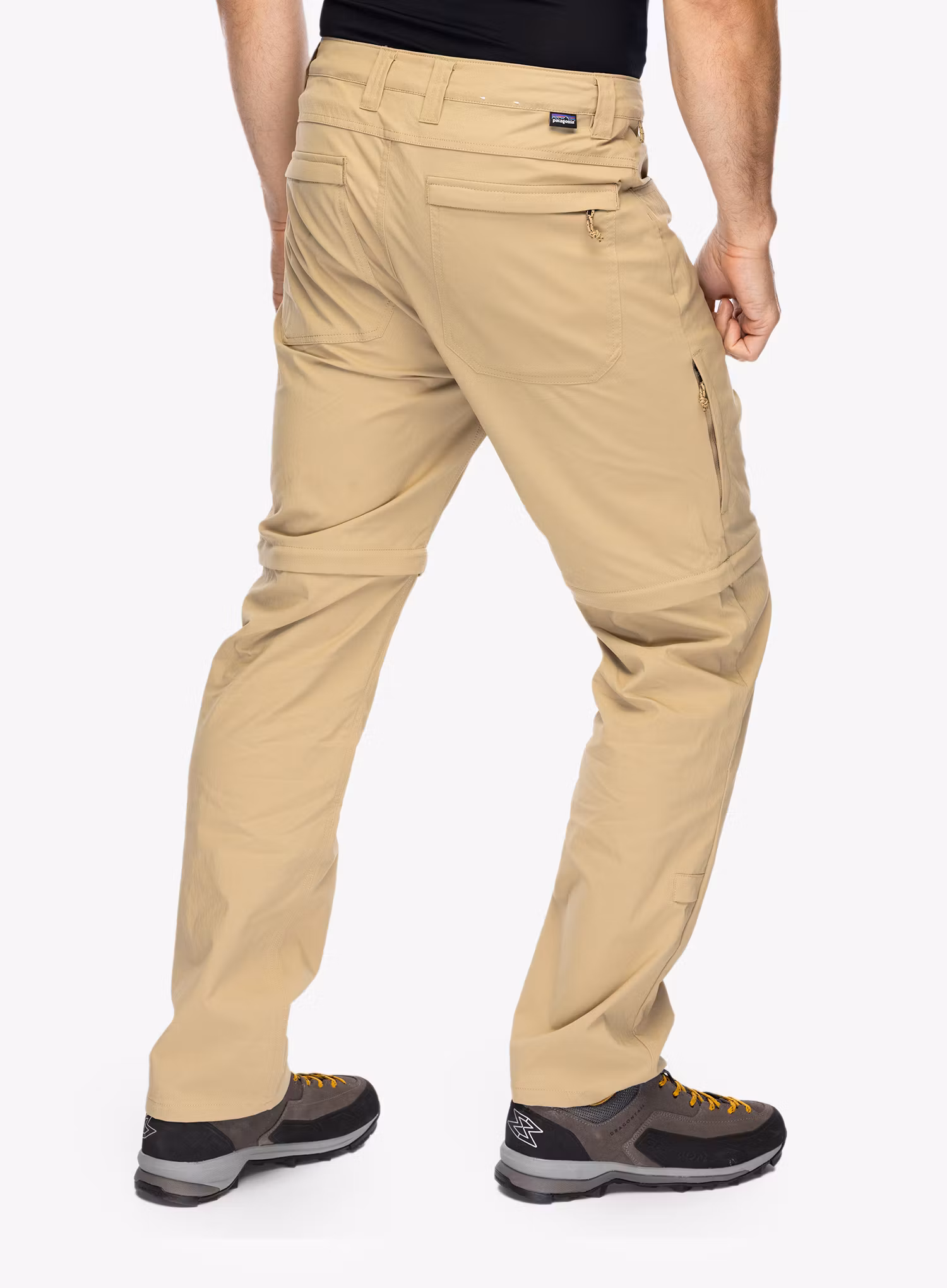 Turistické kalhoty Patagonia Quandary Convertible Pants - classic tan