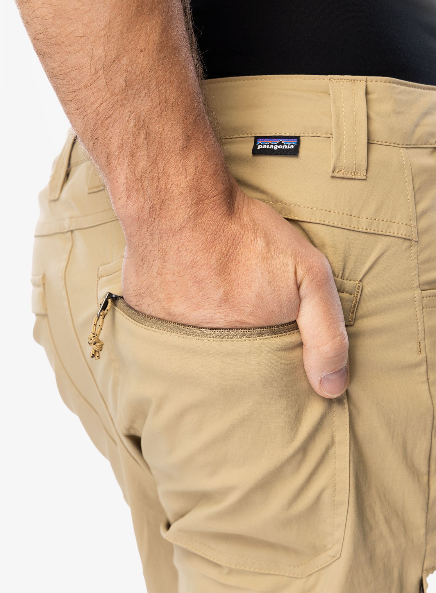 Turistické kalhoty Patagonia Quandary Convertible Pants - classic tan