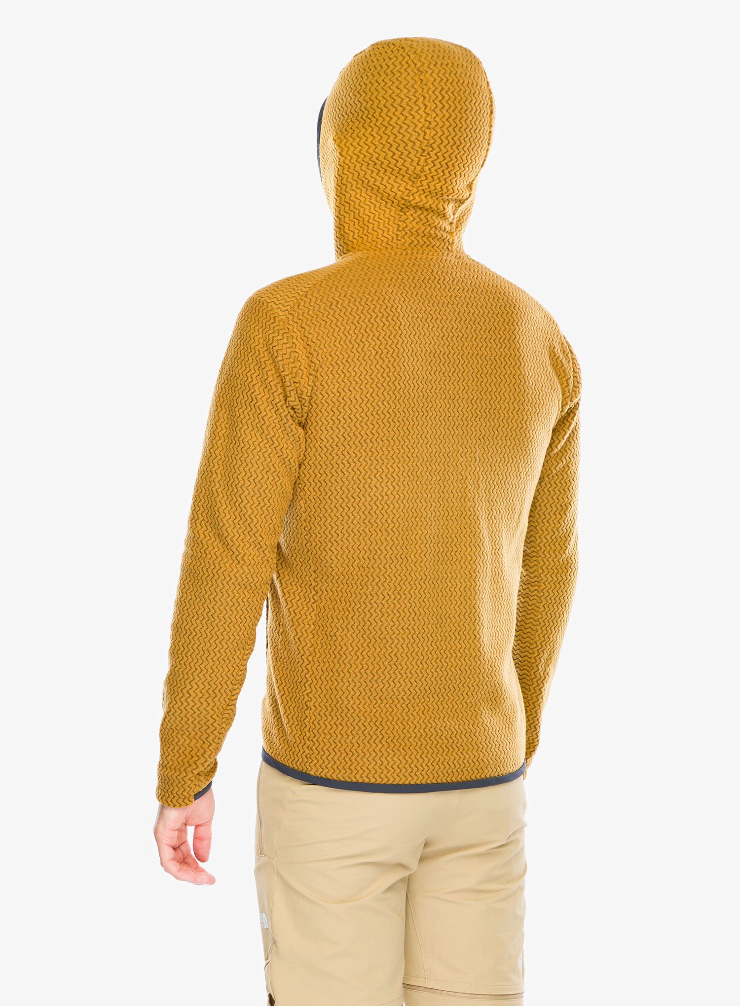 Mikina s kapucí Patagonia R1 Air Full-Zip Hoody - raptor brown
