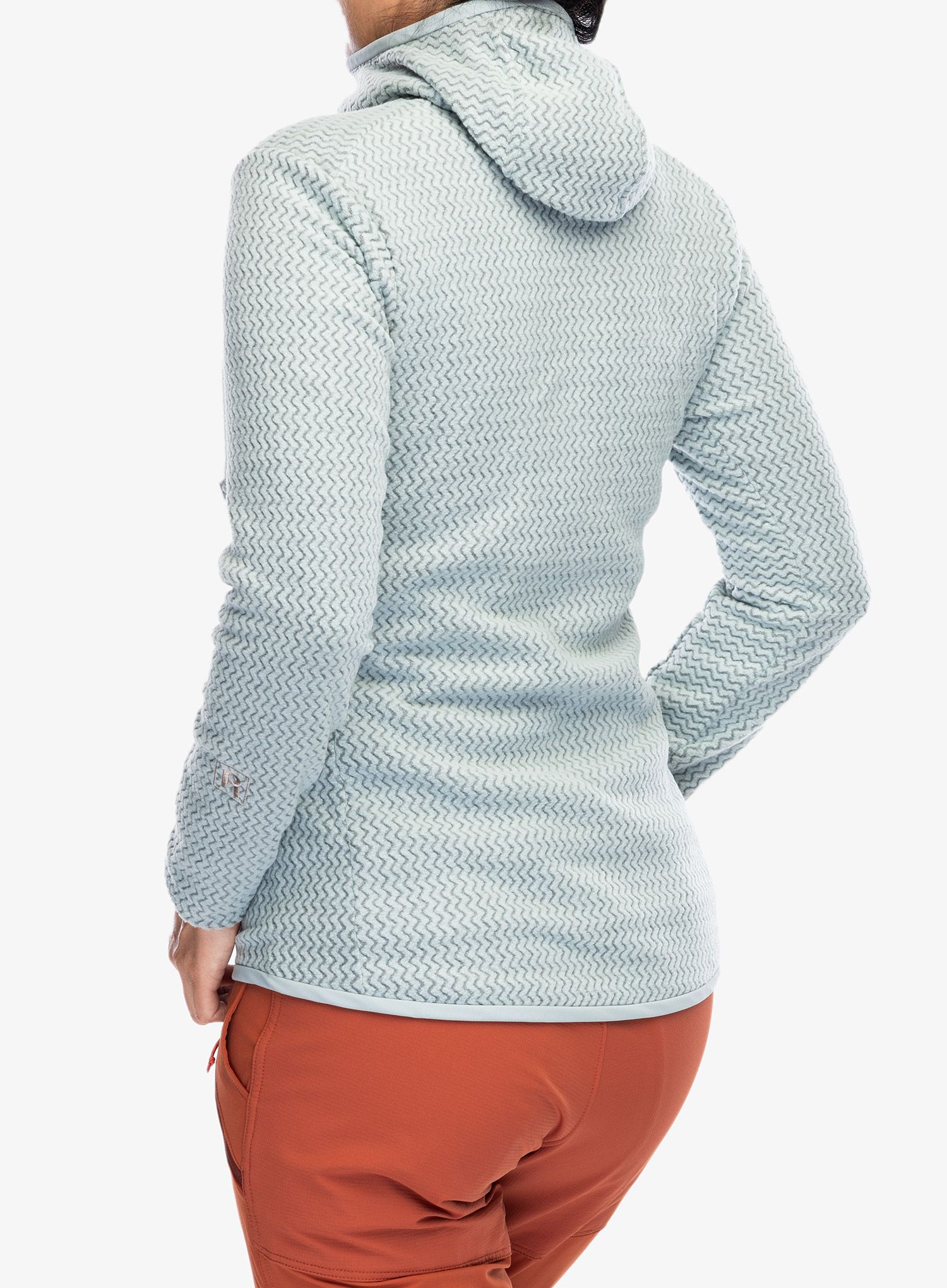 Dámská mikina s kapucí Patagonia R1 Air Full-Zip Hoody - thermal blue